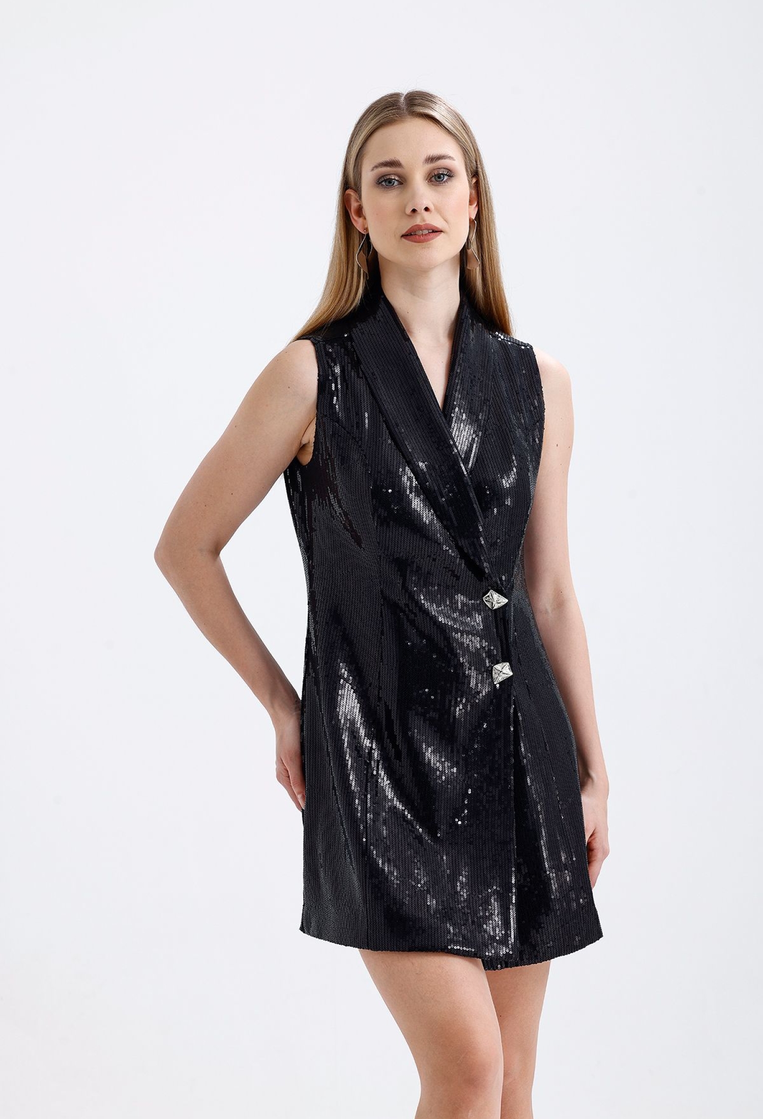 SenseLined Pullover Jacket Collar Double-breasted Evening Dress Jacket Dress - Brand: SENSE - Women & Kids, Baby Clothes Wholesale - TheBS Women