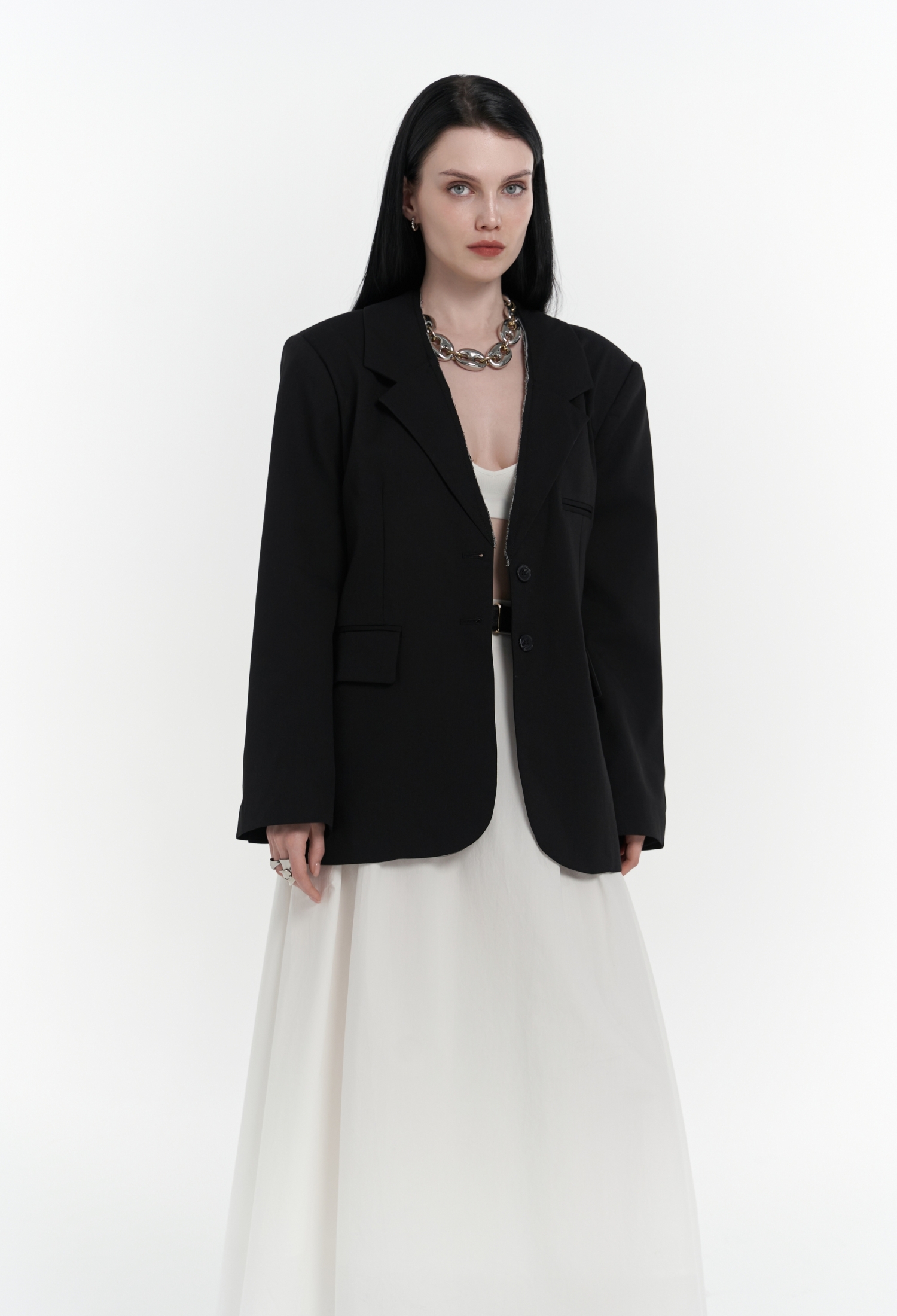 Volda Collar Detail Blazer - Brand: Mai Collection - Women & Kids, Baby Clothes Wholesale - TheBS Women