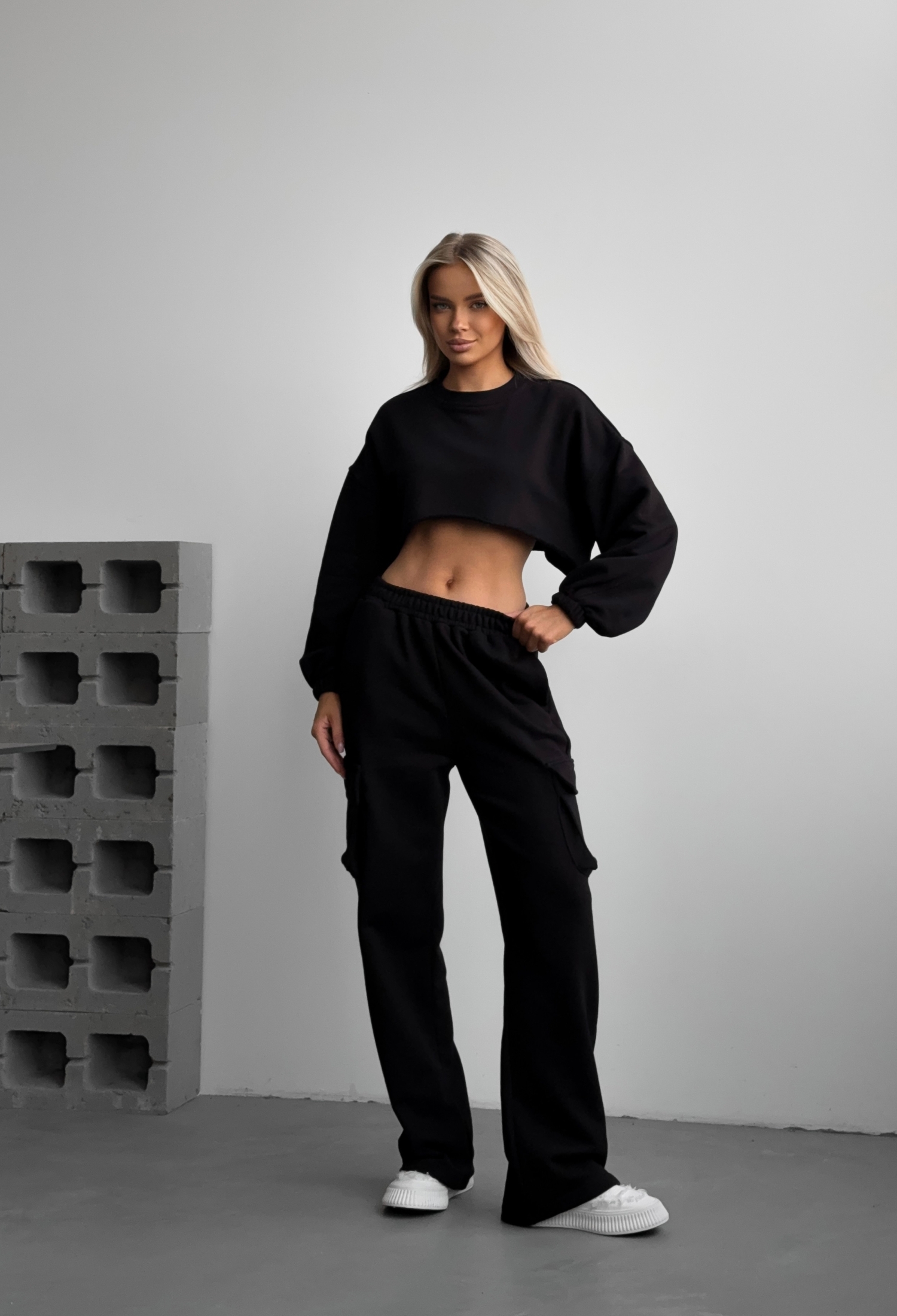 Swan Side Pocket Tracksuit Set - Brand: Mai Collection - Women & Kids, Baby Clothes Wholesale - TheBS Women