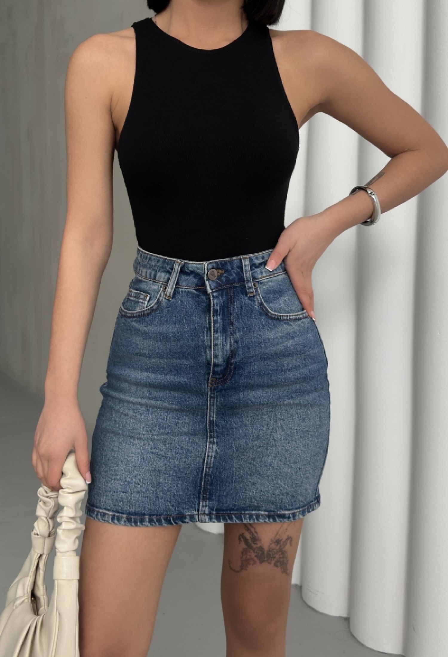 Short Denim Skirt - Brand: XLove - Women & Kids, Baby Clothes Wholesale - TheBS Women