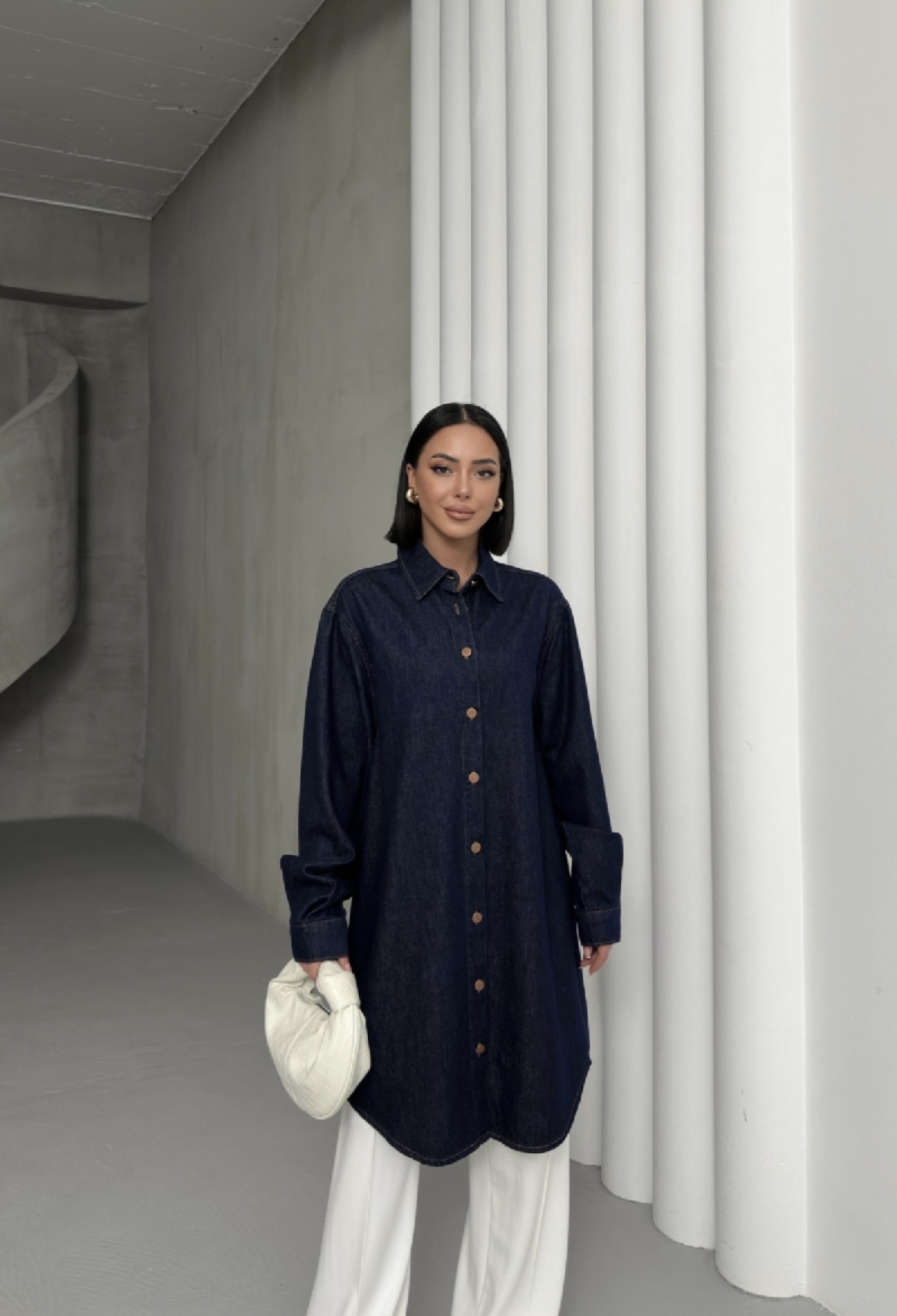 Balloon Sleeve Buttoned Shirt - Brand: XLove - Women & Kids, Baby Clothes Wholesale - TheBS Women