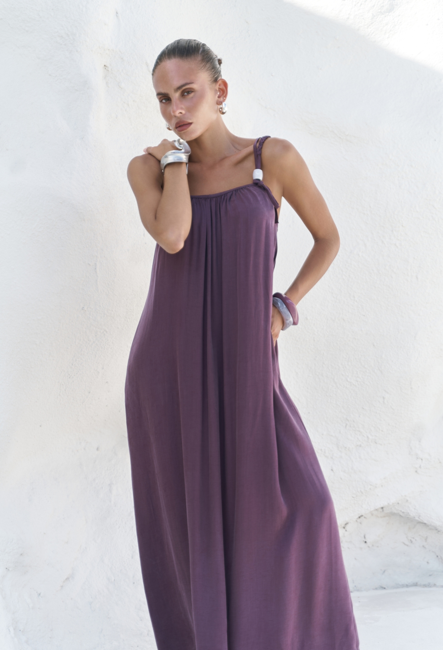 Kasteli Bead Detail Dress - Brand: Mai Collection - Women & Kids, Baby Clothes Wholesale - TheBS Women