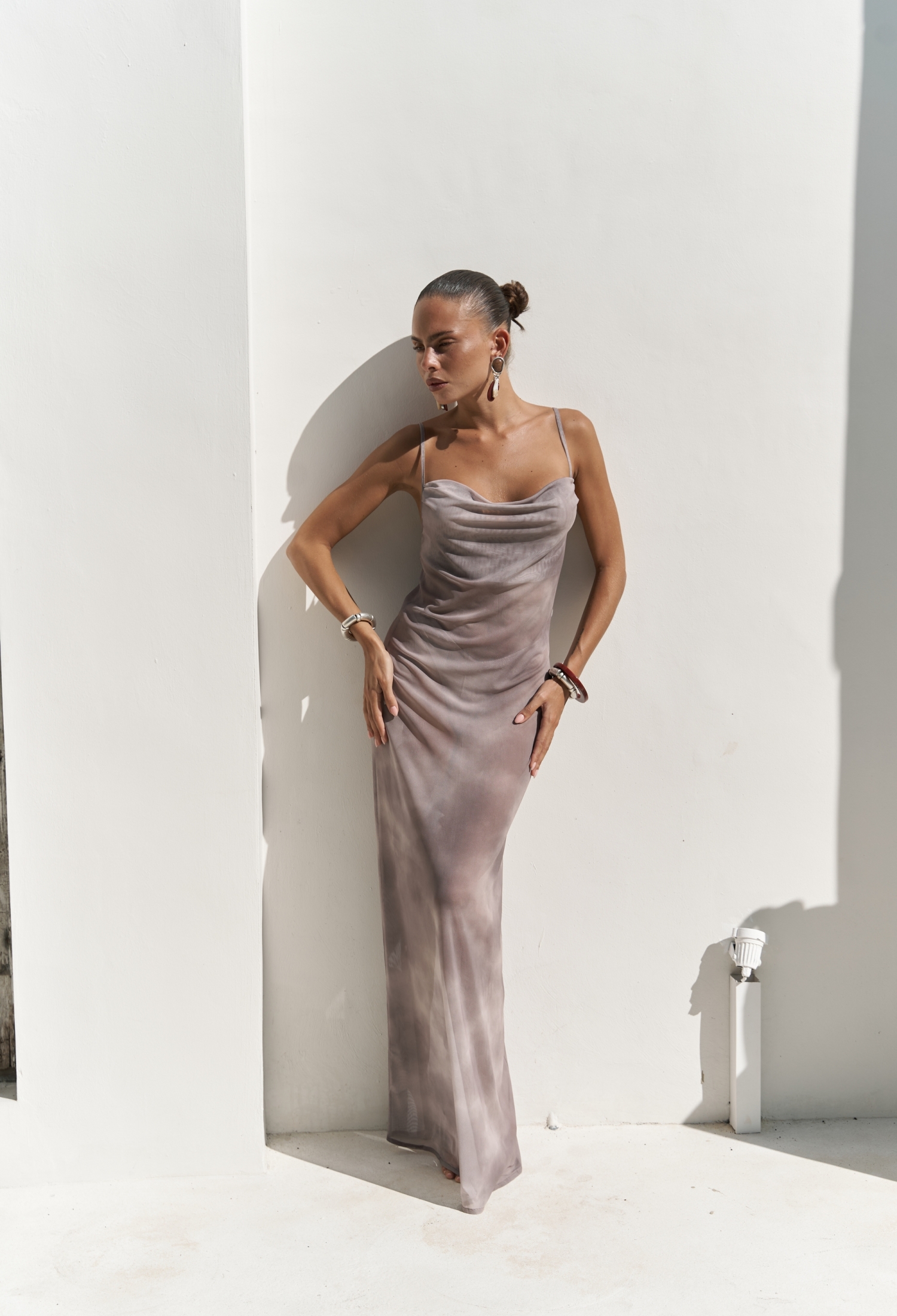 Chomhan Strappy Long Dress - Brand: Mai Collection - Women & Kids, Baby Clothes Wholesale - TheBS Women