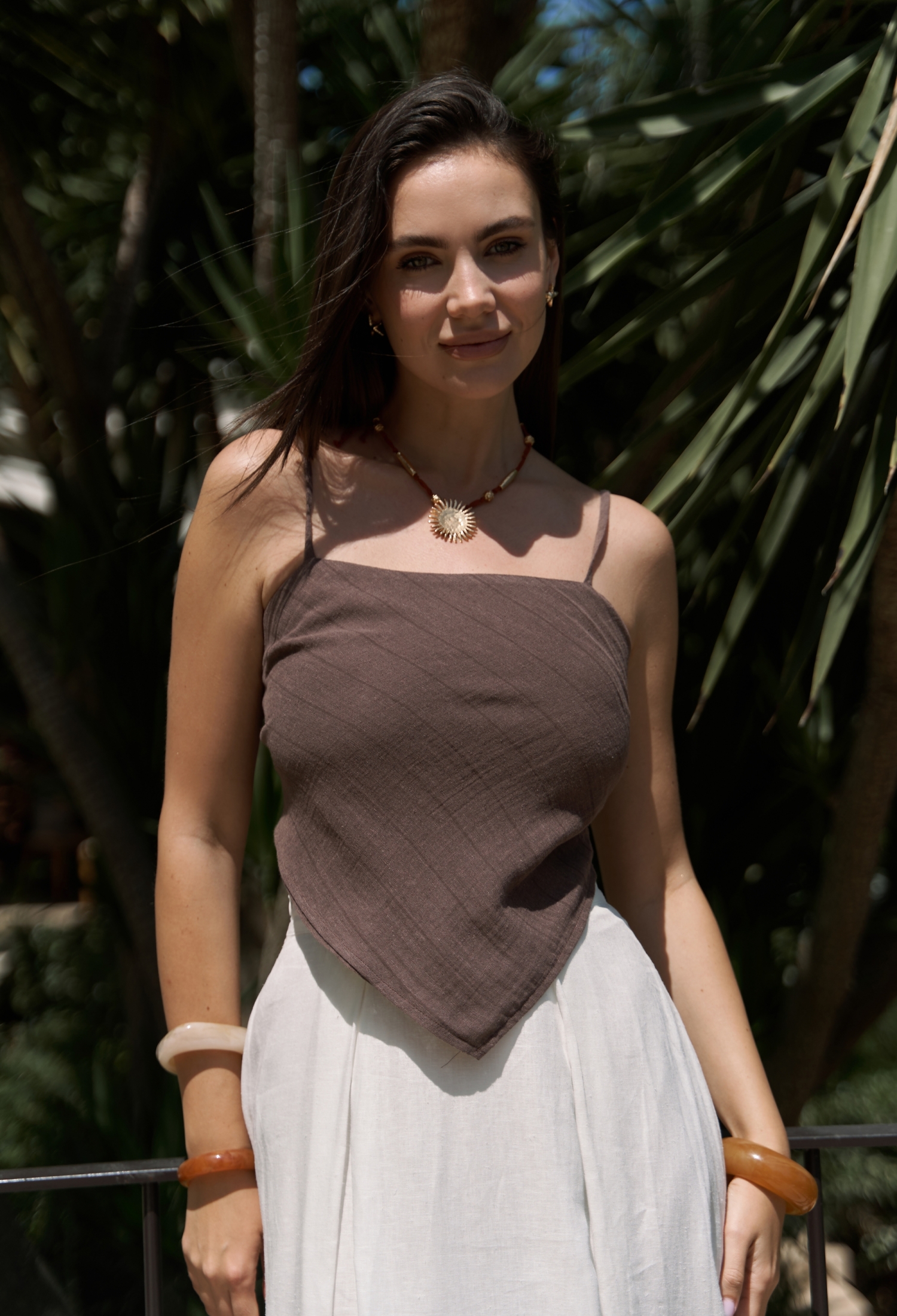 Crop Top With Square Neck And Cap Sleeves - Brand: Mai Collection - Women & Kids, Baby Clothes Wholesale - TheBS Women