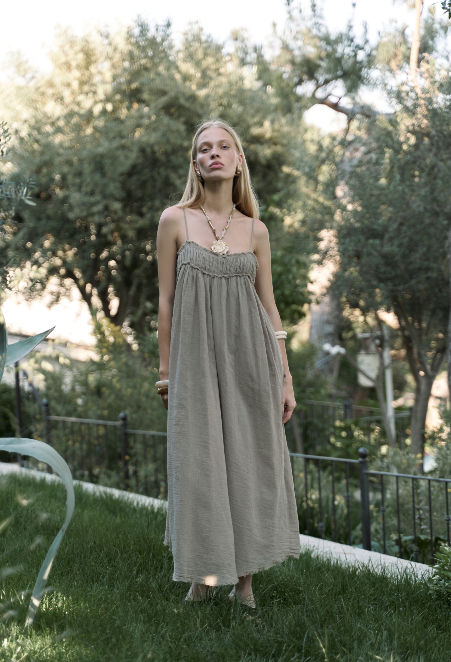 Boho Sleeveless Maxi Slip Dress - Brand: Mai Collection - Women & Kids, Baby Clothes Wholesale - TheBS Women