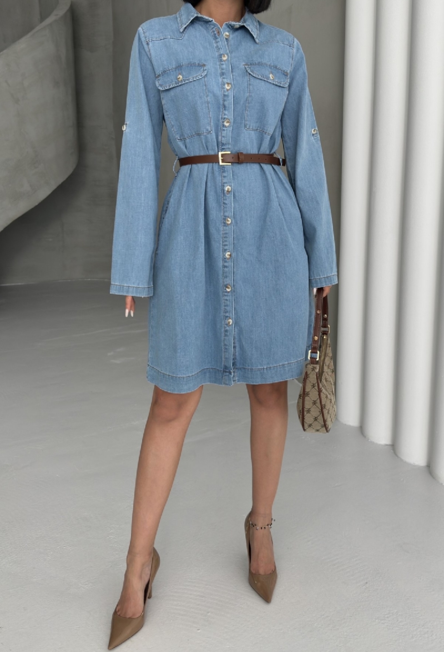 Casual Buttoned Long Sleeve Shirt - Brand: XLove - Women & Kids, Baby Clothes Wholesale - TheBS Women