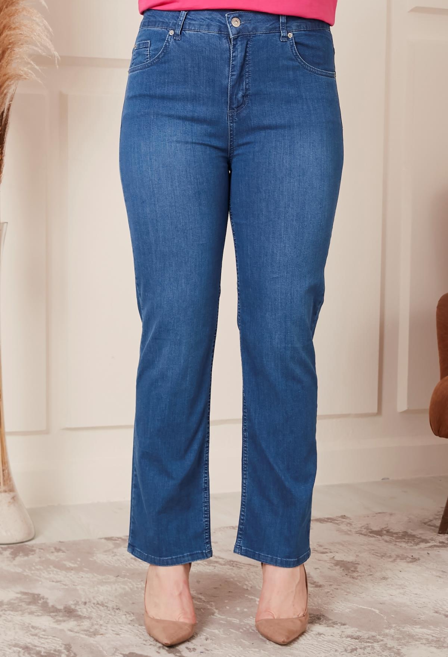 Plus Size Casual Mom Jeans - Brand: RMG - Women & Kids, Baby Clothes Wholesale - TheBS Women