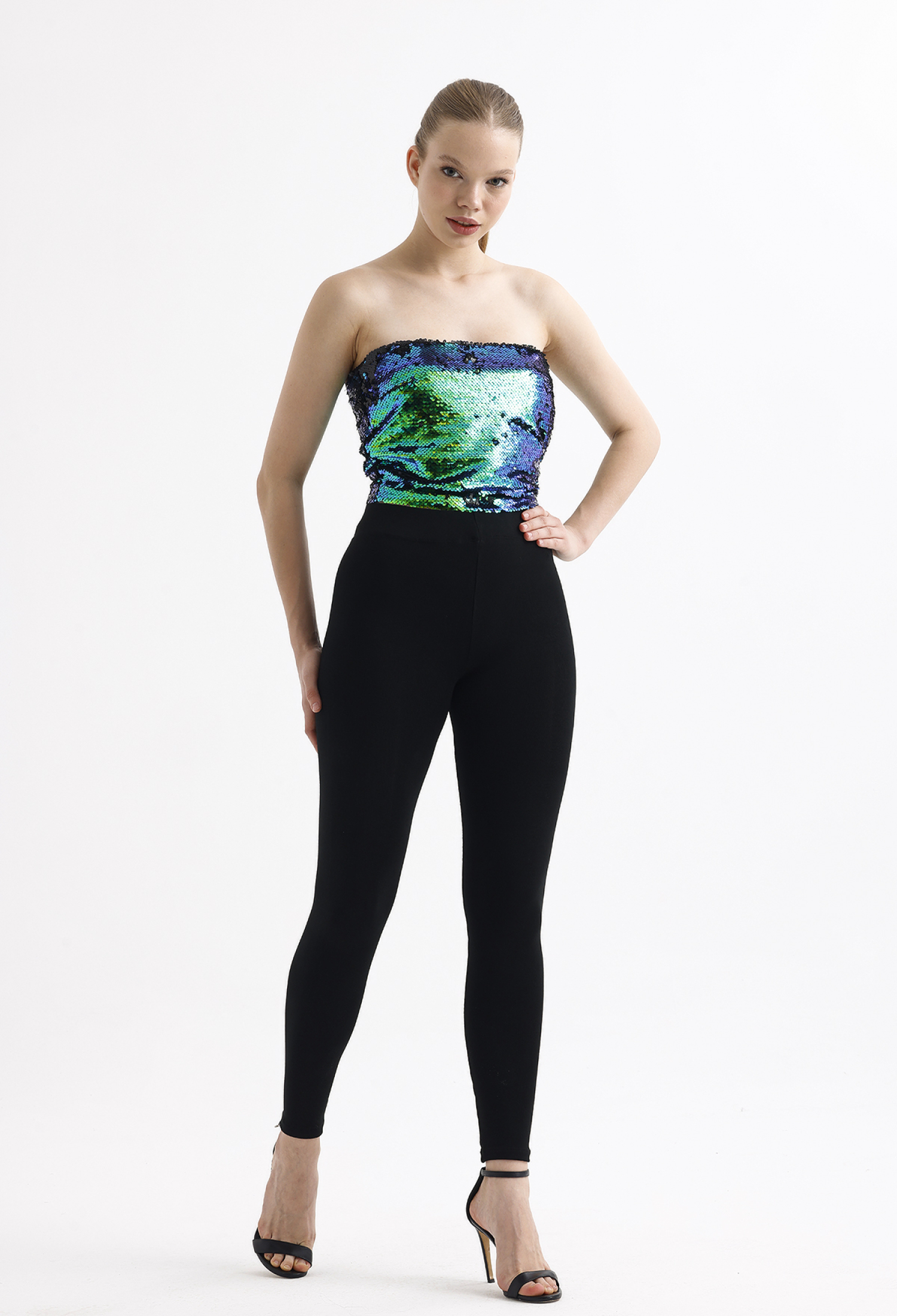 Black Sexy Casual Elegant Leggings - Brand: SENSE - Women & Kids, Baby Clothes Wholesale - TheBS Women