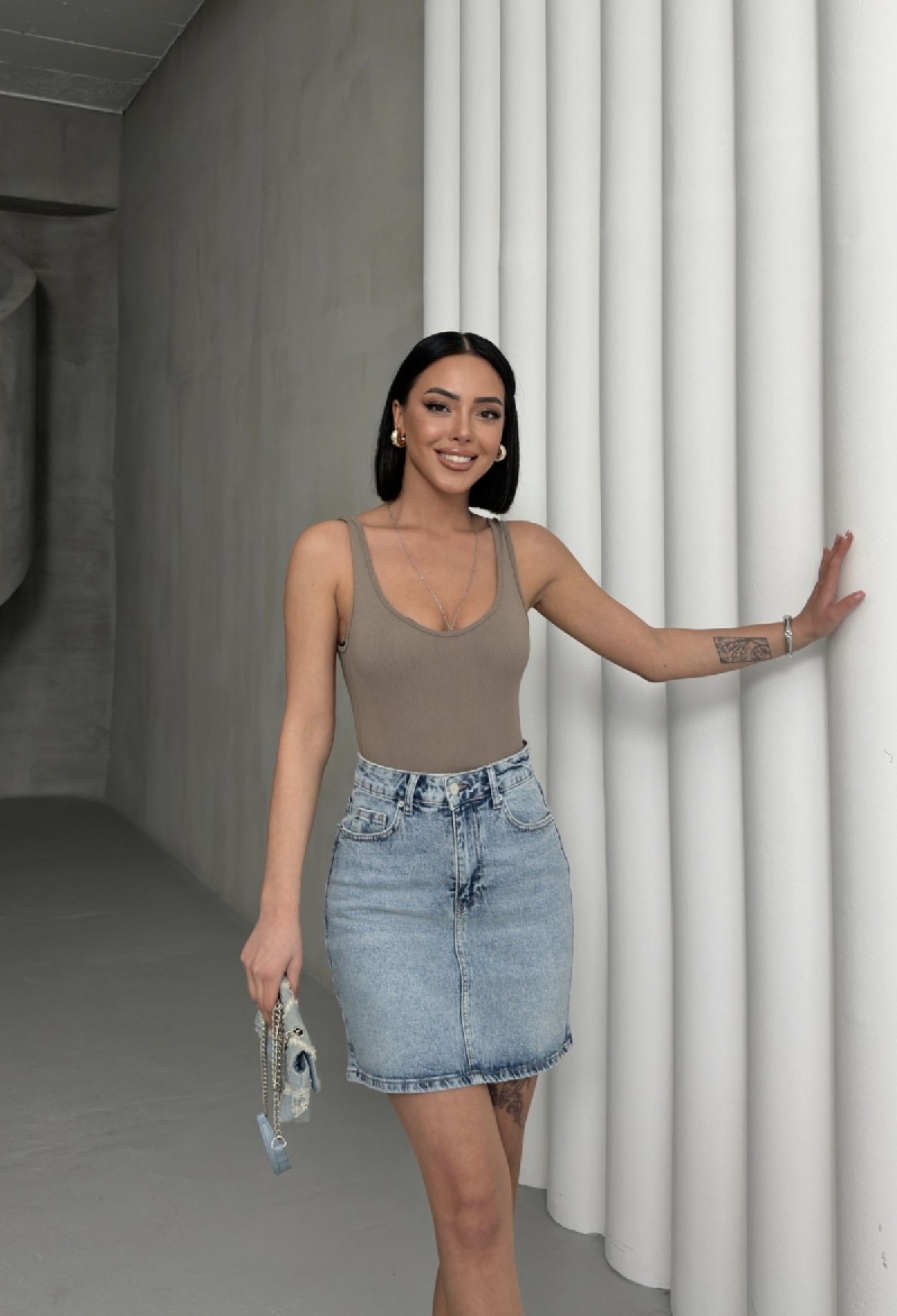 Short Denim Skirt - Brand: XLove - Women & Kids, Baby Clothes Wholesale - TheBS Women