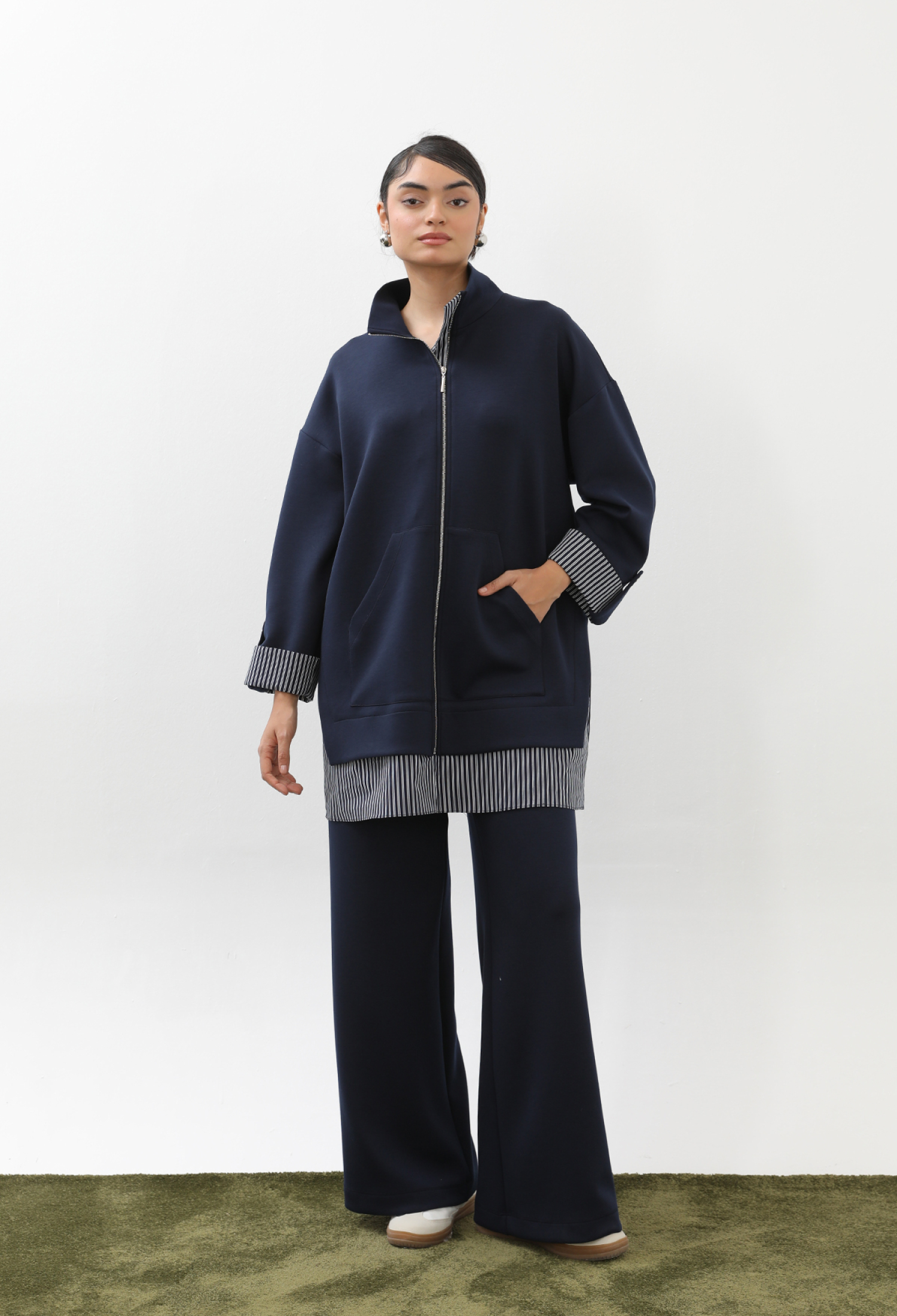 NavySet Oversized Casual Palazzo - Brand: Puane - Women & Kids, Baby Clothes Wholesale - TheBS Women
