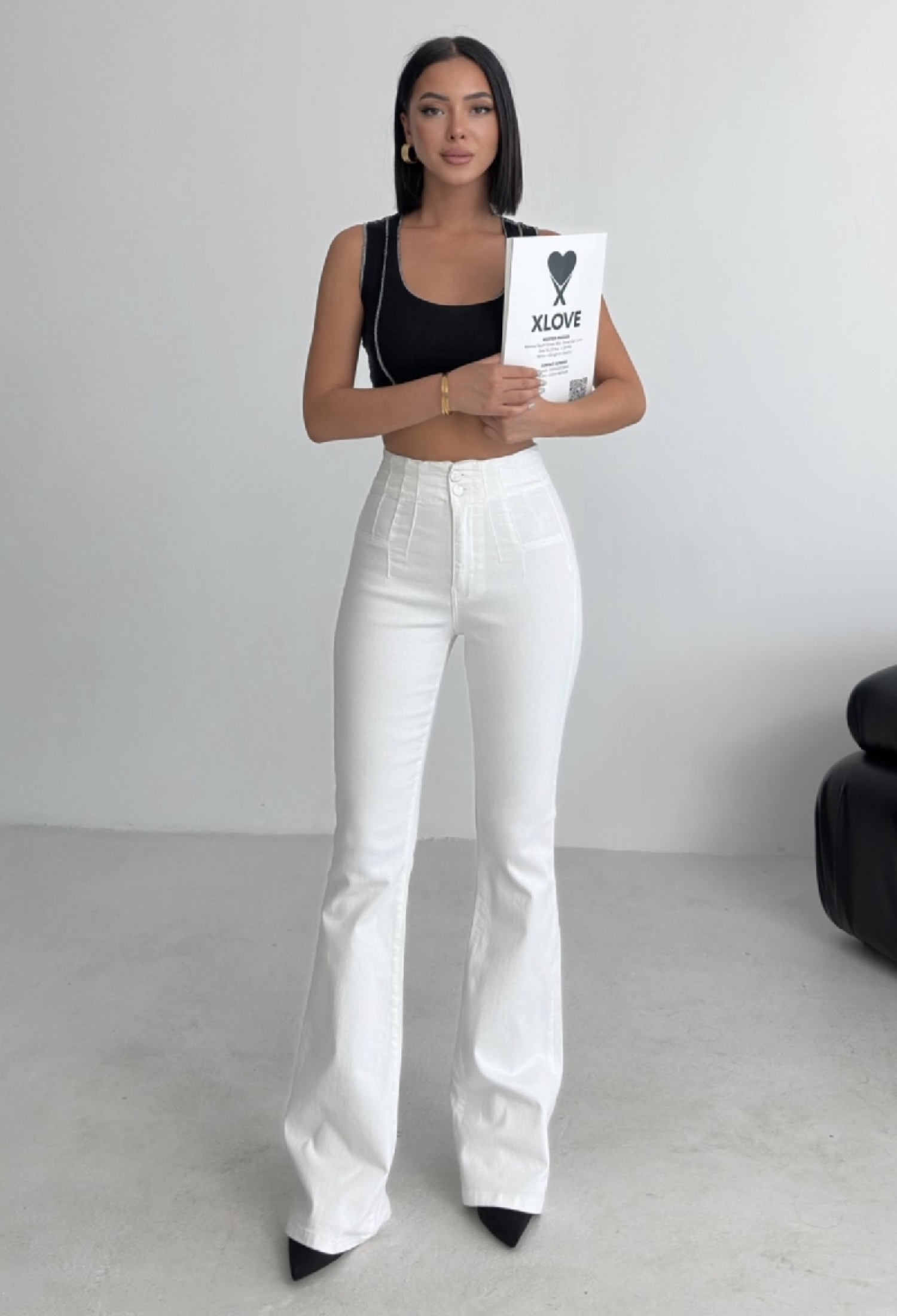 Darted Spanish Jeans - Brand: XLove - Women & Kids, Baby Clothes Wholesale - TheBS Women