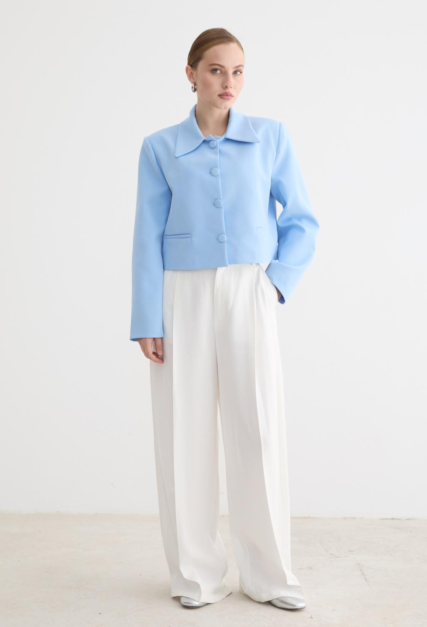 Elegant Single-Breasted Coat - Brand: Levure - Women & Kids, Baby Clothes Wholesale - TheBS Women