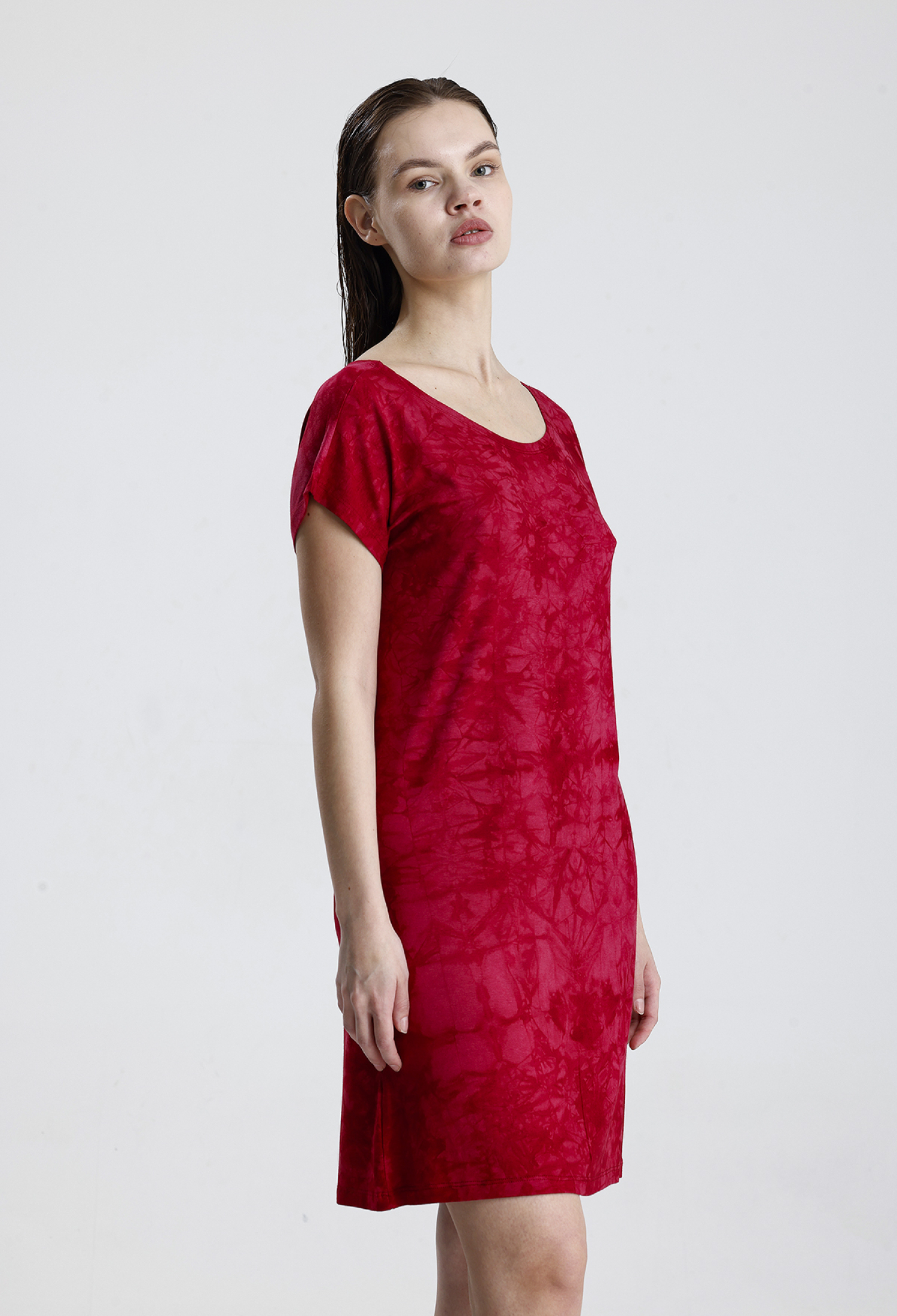 Red Casual Sport Cute Shift Dress - Brand: SENSE - Women & Kids, Baby Clothes Wholesale - TheBS Women