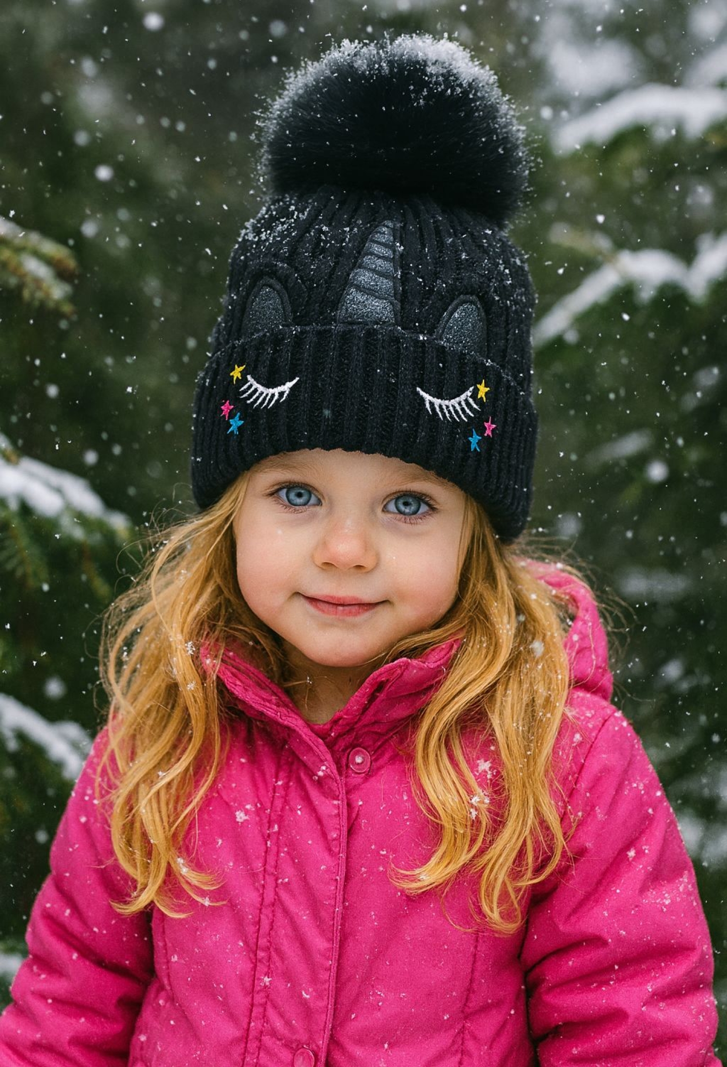 CuteBeret With Stars Pattern For Fall Winter - Brand: Axesoire - Women & Kids, Baby Clothes Wholesale - TheBS Women