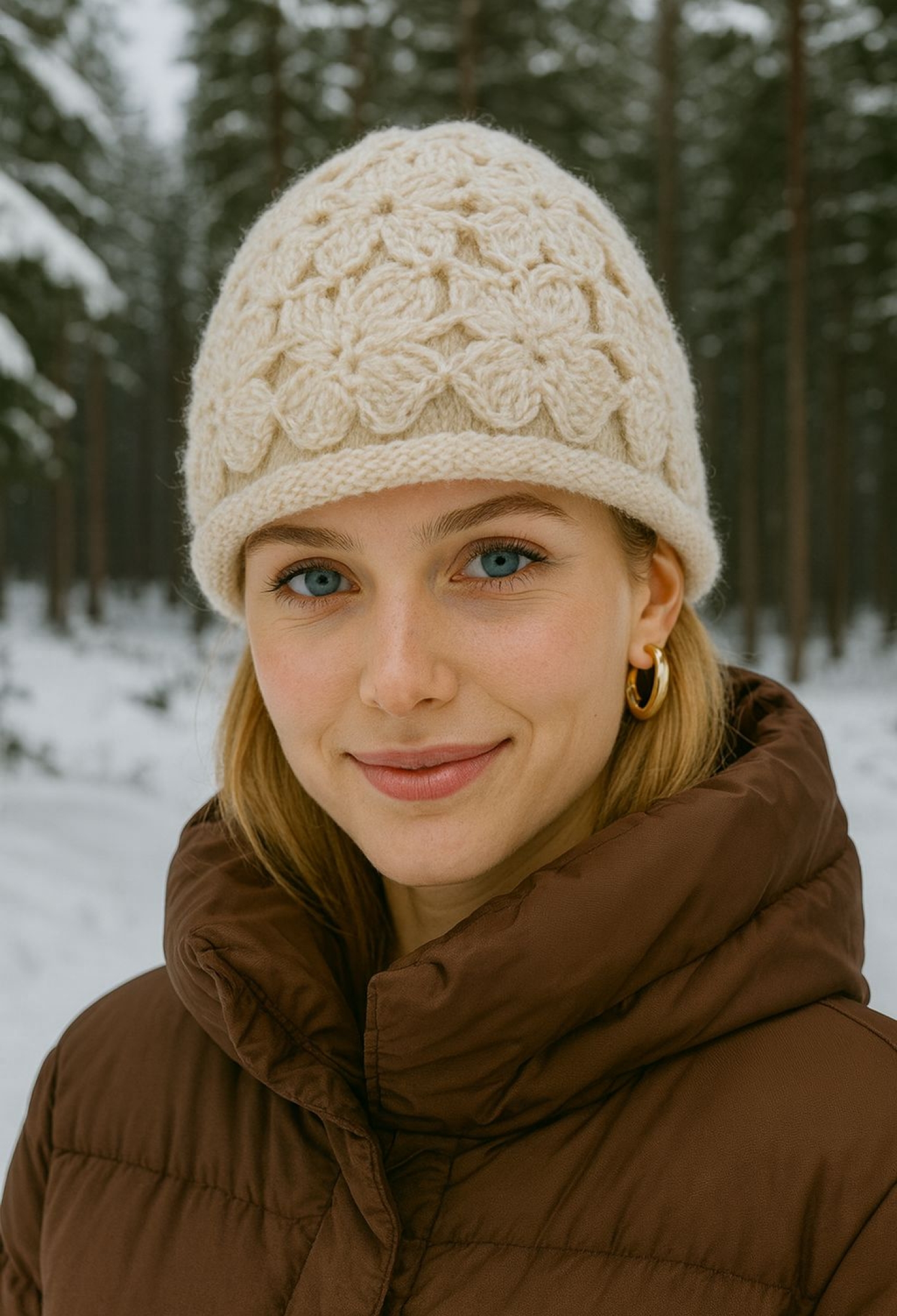 Elegant Beret For Fall Winter Spring - Brand: Axesoire - Women & Kids, Baby Clothes Wholesale - TheBS Women