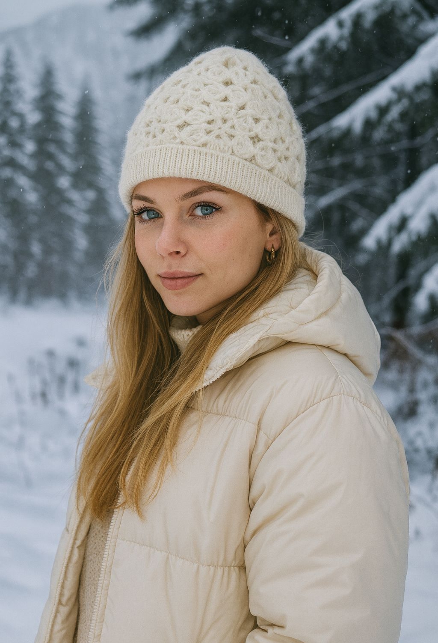 Beige Beret - Elegant Vintage Boho Style - Brand: Axesoire - Women & Kids, Baby Clothes Wholesale - TheBS Women