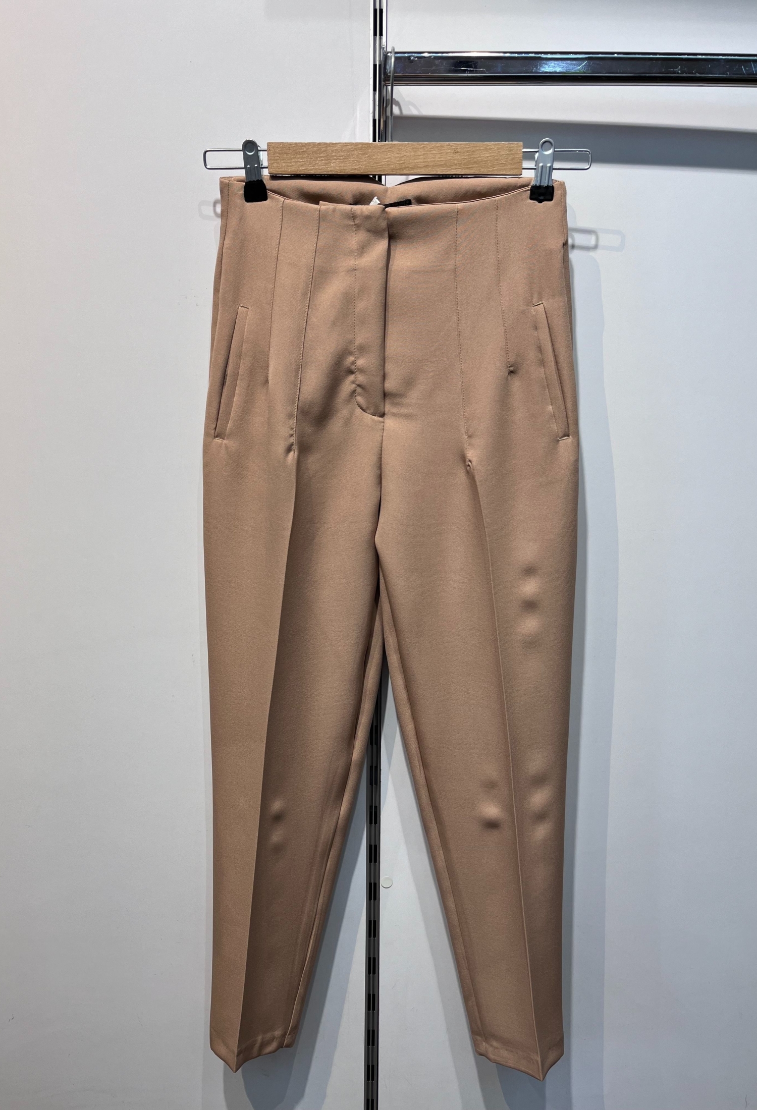 High Waist Darted Trousers - Light - Brand: Ouz Fashion - Women & Kids, Baby Clothes Wholesale - TheBS Women