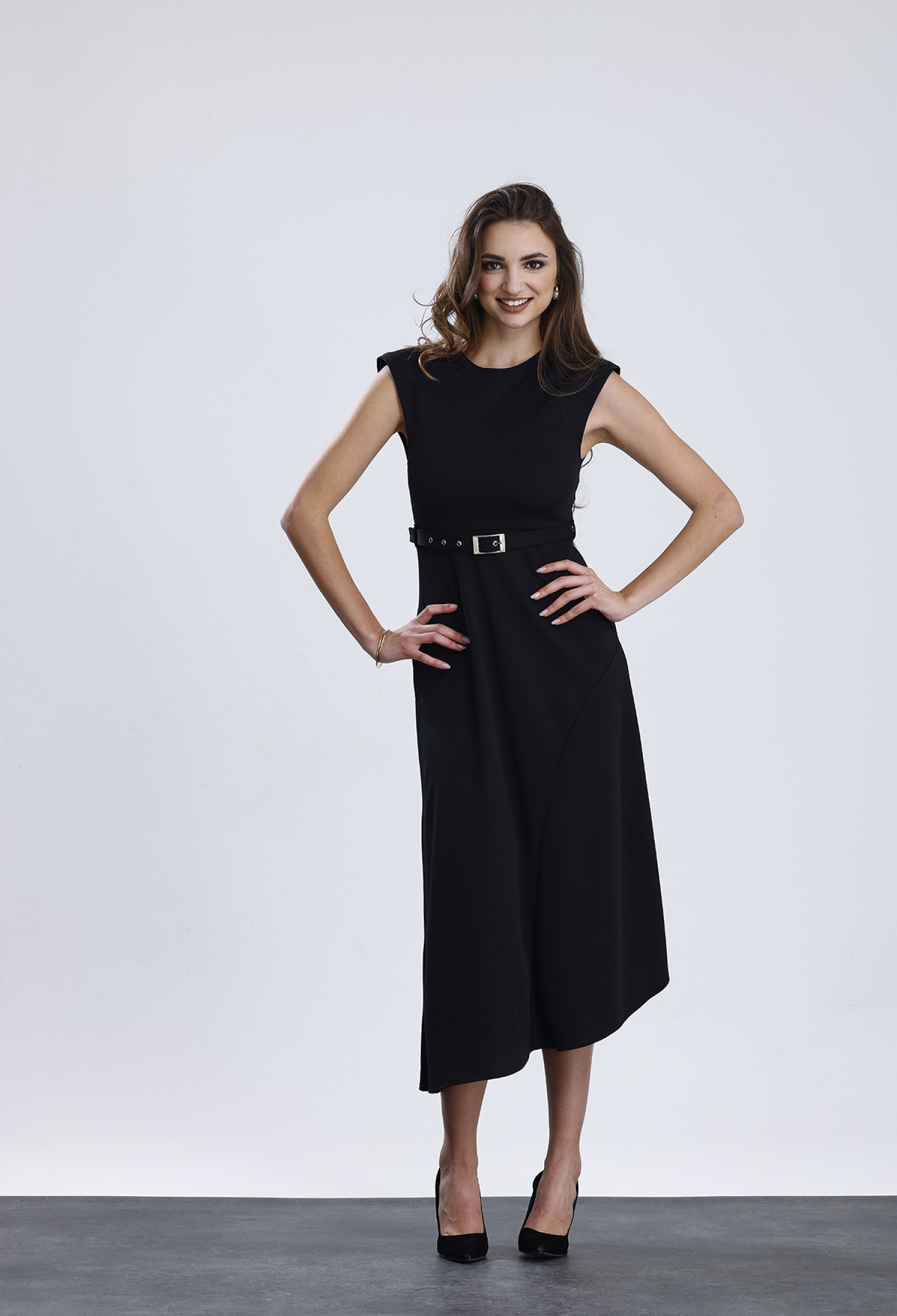 Elegant Fit And Flare Dress - Brand: SENSE - Women & Kids, Baby Clothes Wholesale - TheBS Women