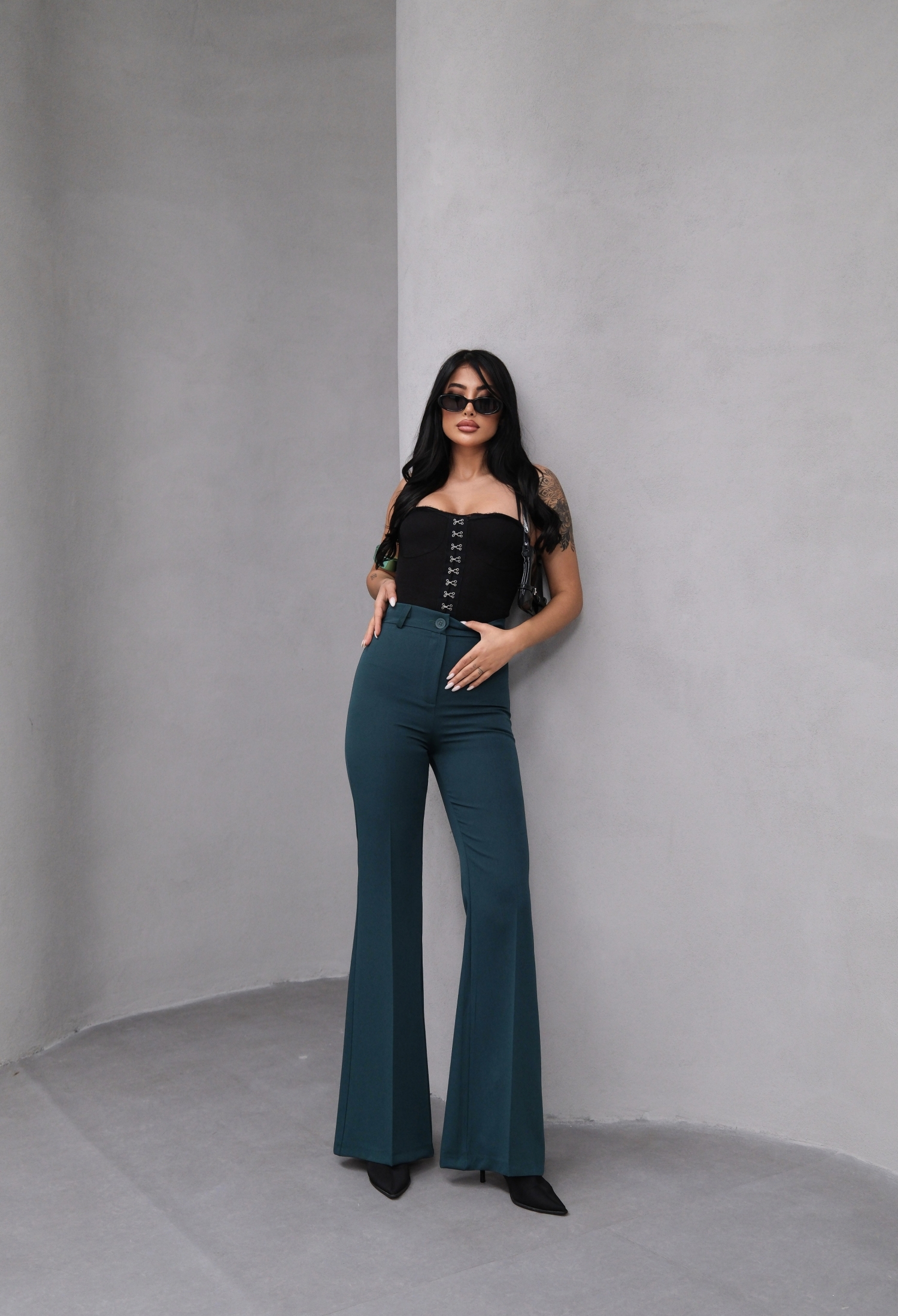 Spanish Leg Trousers - Brand: Ouz Fashion - Women & Kids, Baby Clothes Wholesale - TheBS Women