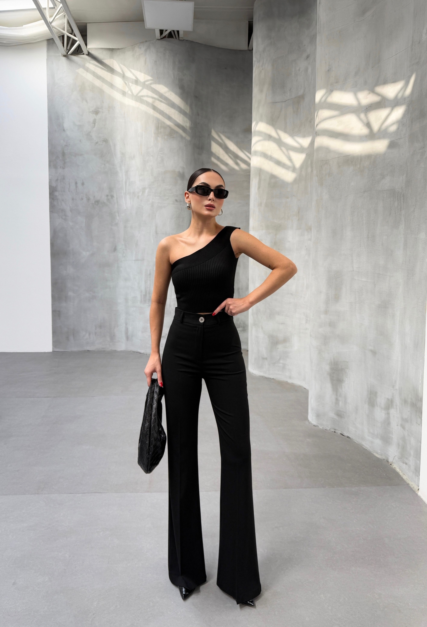 230 Gr Poly Viscose Full Lycra Spanish Leg Pants - Brand: Ouz Fashion - Women & Kids, Baby Clothes Wholesale - TheBS Women