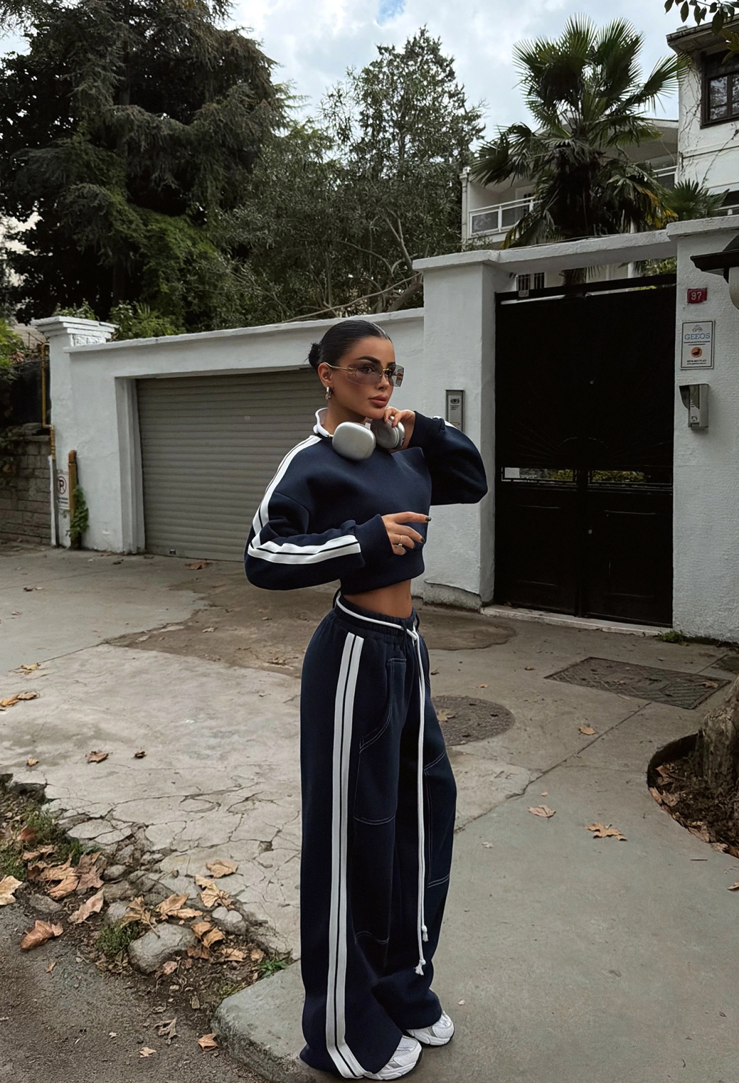 NavyCasual Sport Streetwear Suit - Brand: EYYO ATELIER - Women & Kids, Baby Clothes Wholesale - TheBS Women