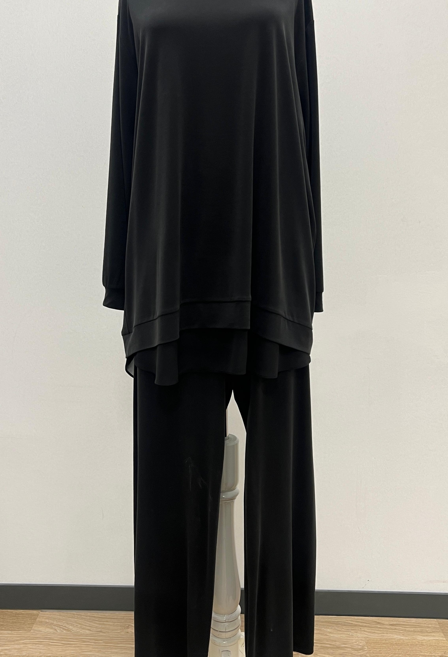 Black Modest Casual Formal Set - Brand: Puane - Women & Kids, Baby Clothes Wholesale - TheBS Women