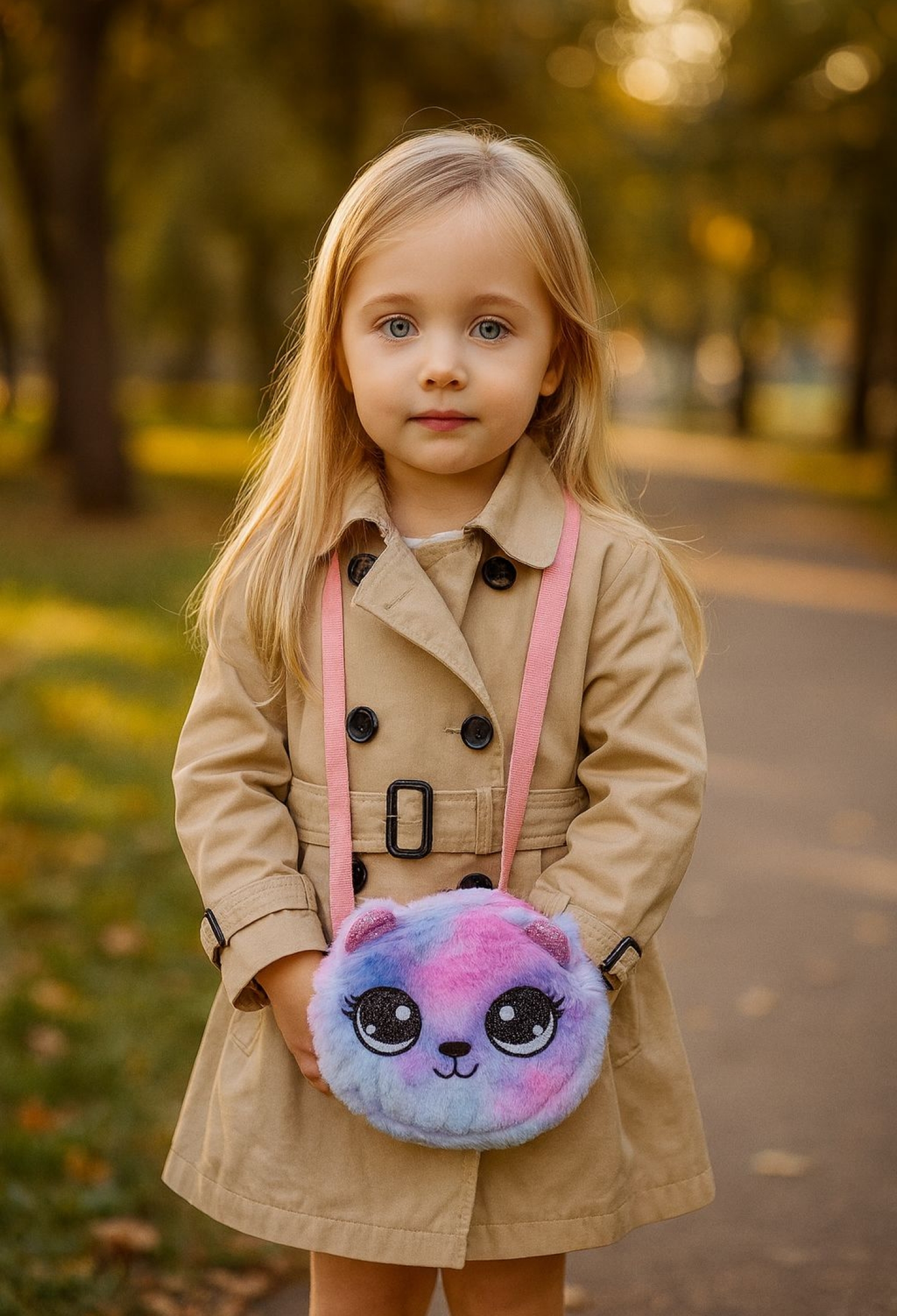 Cat Model Plush Kids Bag 18x17x4 Cm - Brand: Axesoire - Women & Kids, Baby Clothes Wholesale - TheBS Women