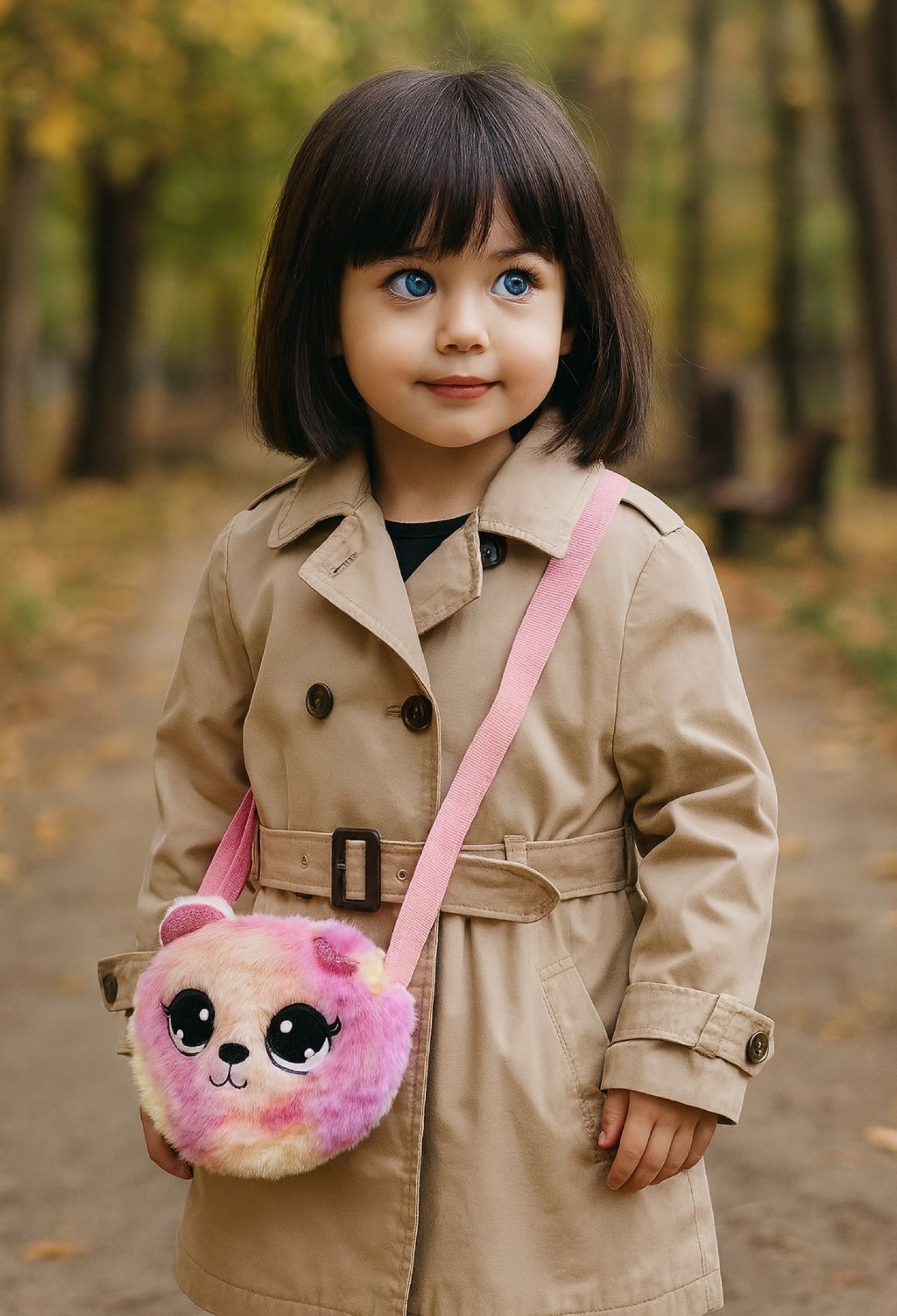 Cat Model Plush Kids Bag 18x17x4 Cm - Brand: Axesoire - Women & Kids, Baby Clothes Wholesale - TheBS Women