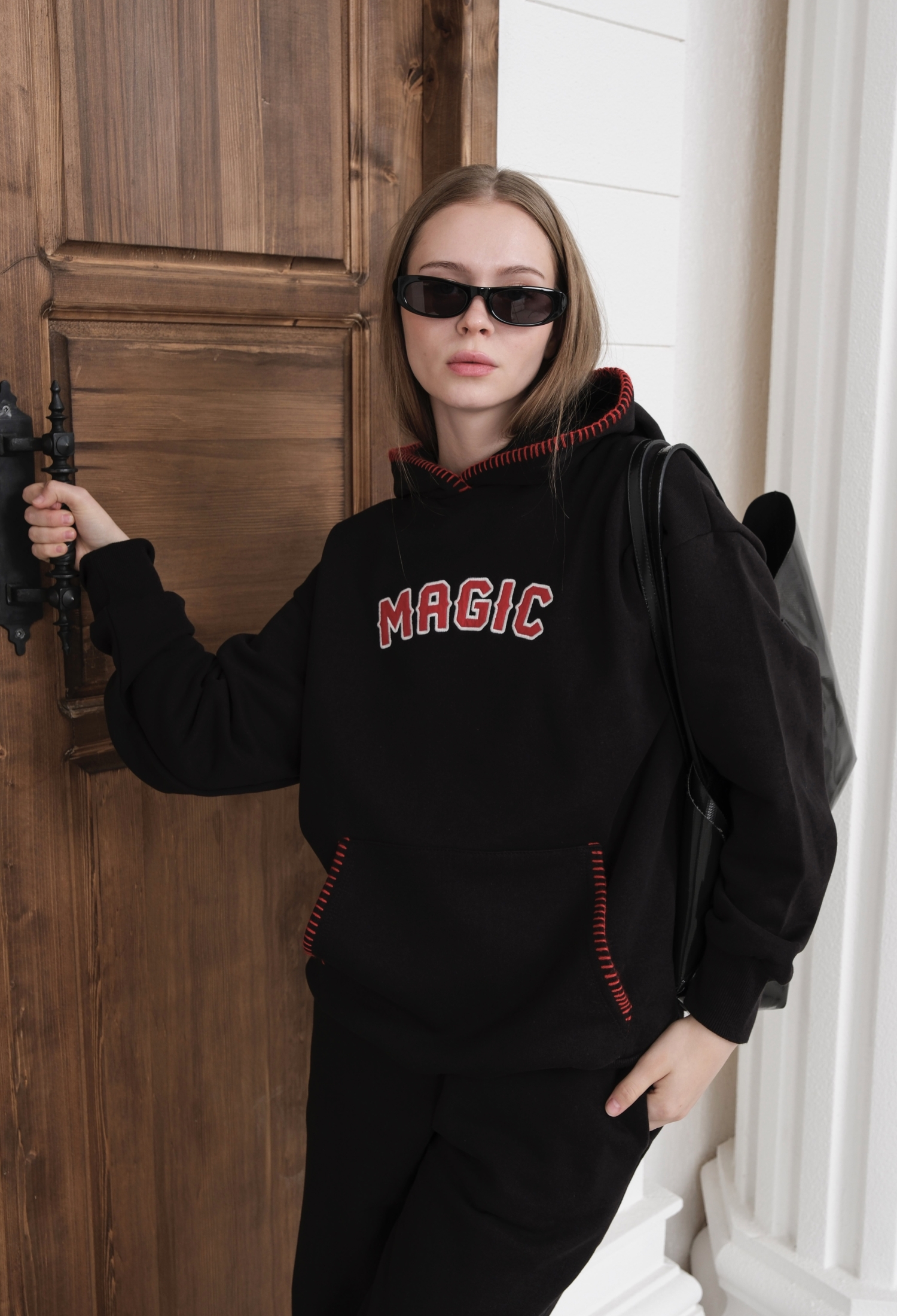 Tracksuit With Hoodie And Wide Leg Palazzo Pants - Brand: Ouz Fashion - Women & Kids, Baby Clothes Wholesale - TheBS Women