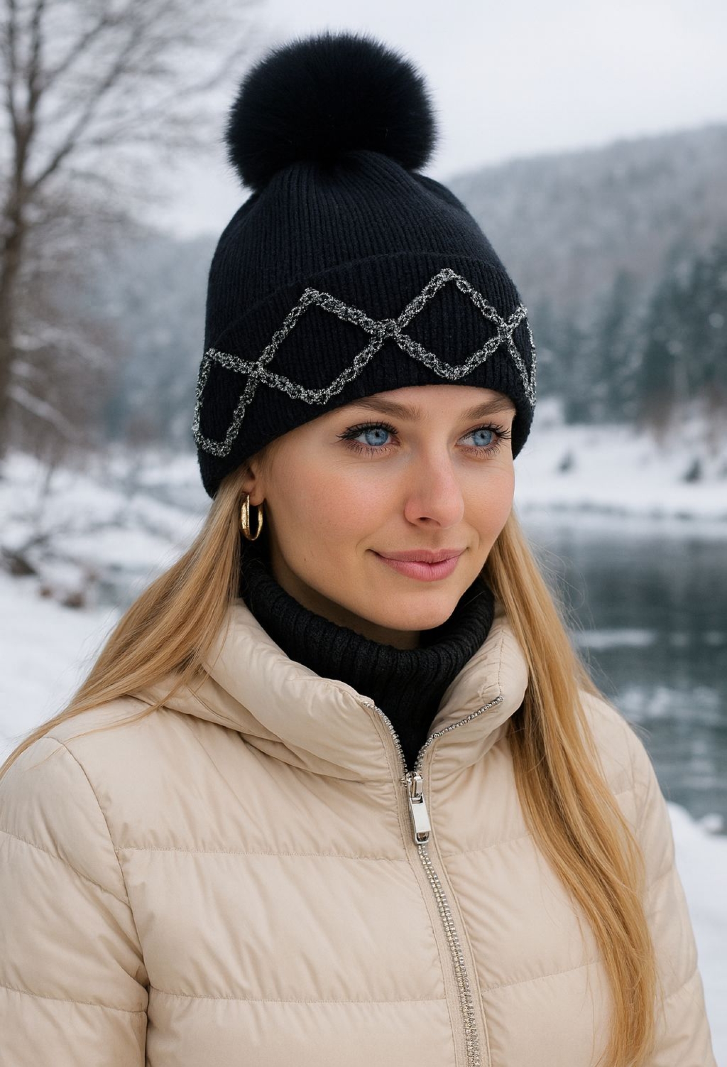 Elegant Beret For Fall And Winter - Brand: Axesoire - Women & Kids, Baby Clothes Wholesale - TheBS Women