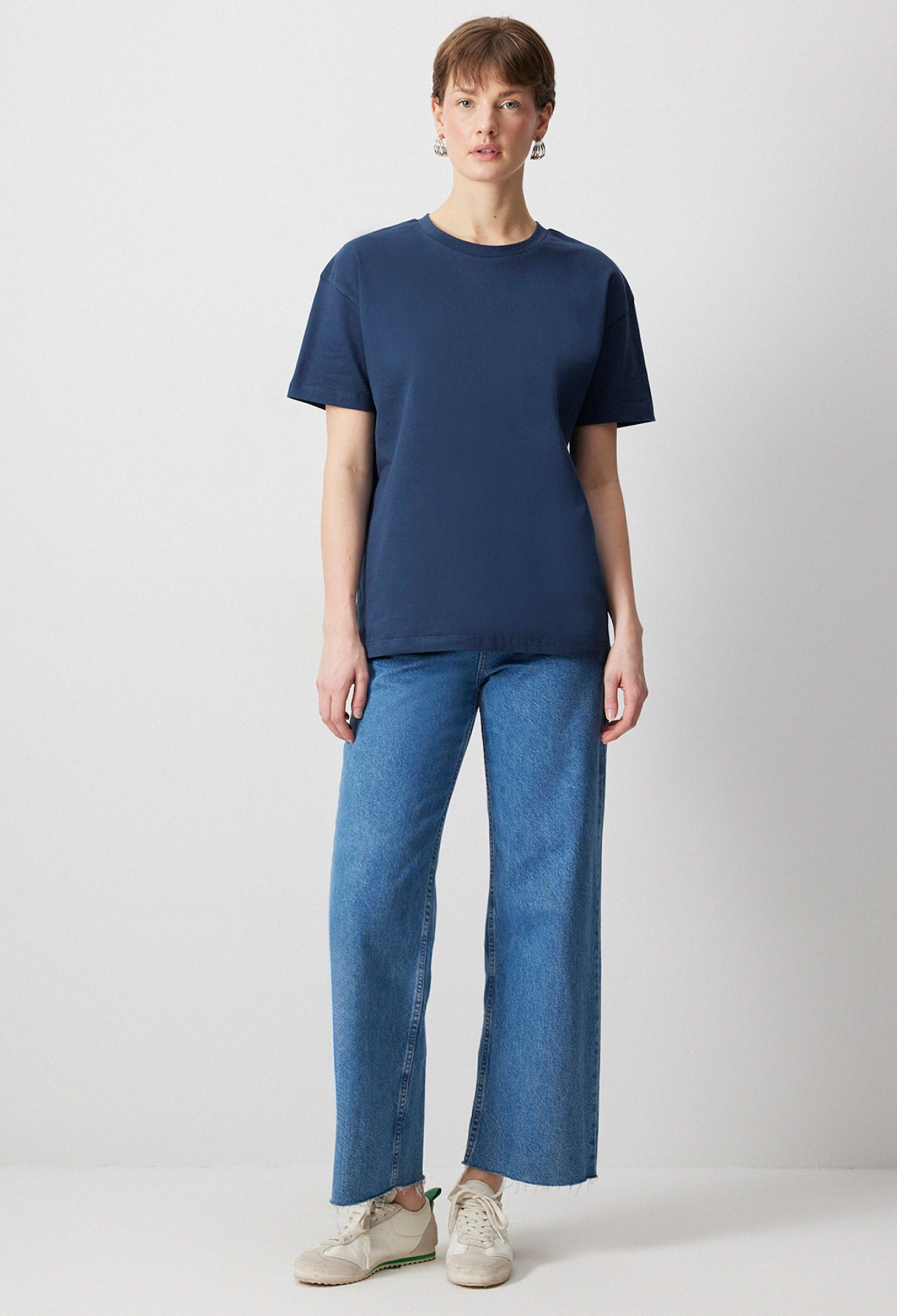 Navy Blue Casual Streetwear Shirt - Brand: Touche Prive - Women & Kids, Baby Clothes Wholesale - TheBS Women