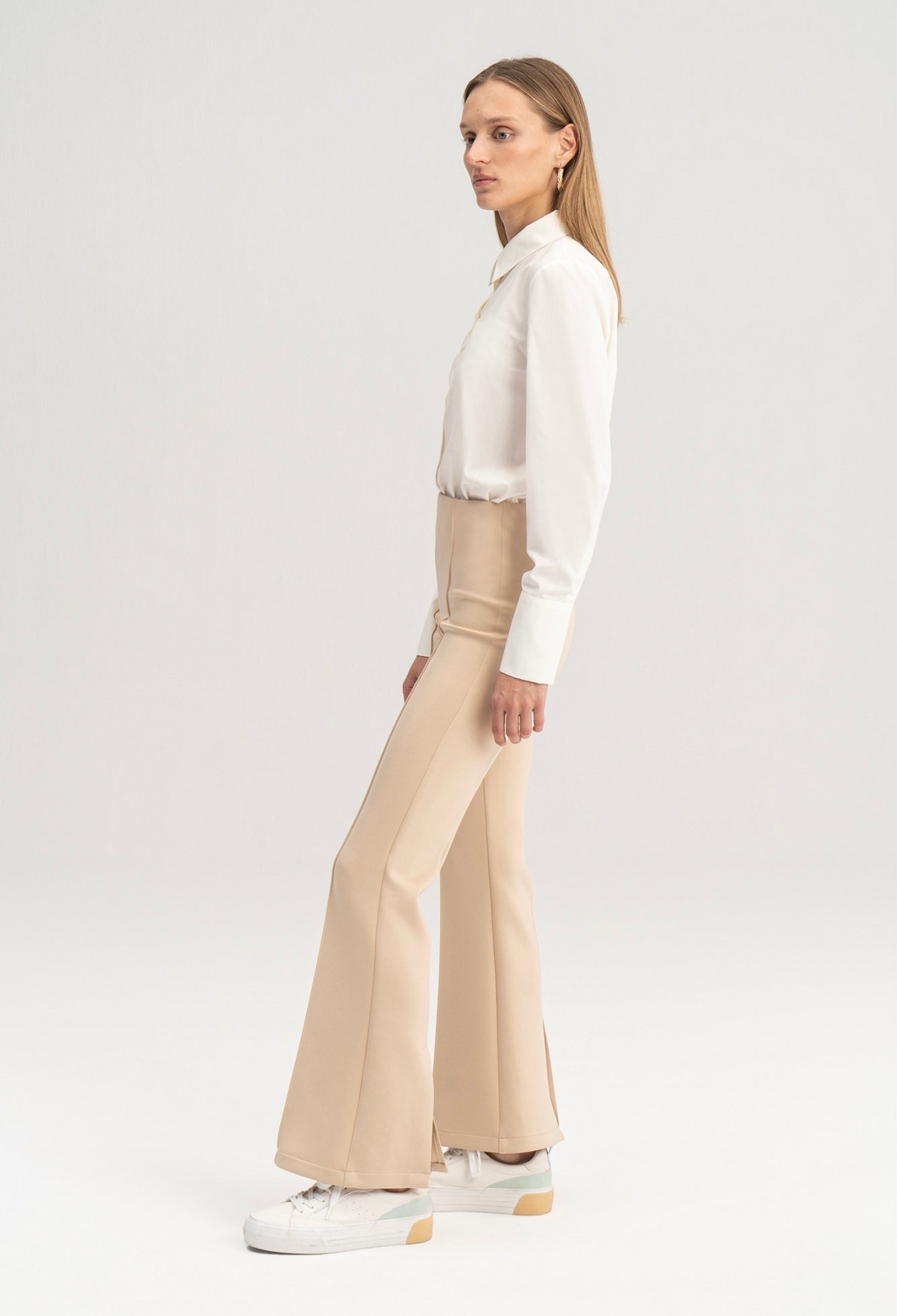 Formal Elegant Polo Neck Shirt - Brand: Touche Prive - Women & Kids, Baby Clothes Wholesale - TheBS Women