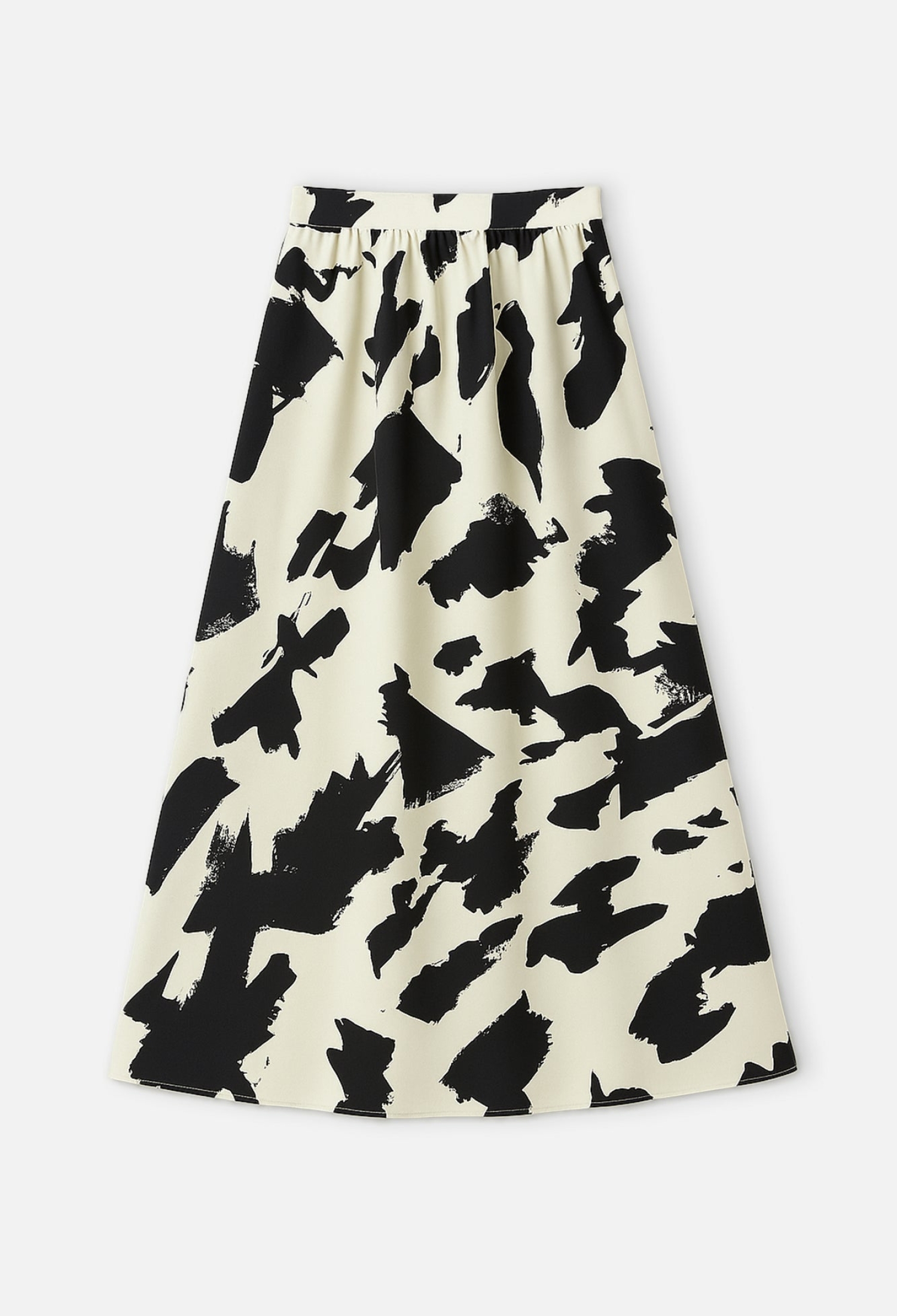 Black Elegant Flared Maxi Skirt - Brand: Touche Prive - Women & Kids, Baby Clothes Wholesale - TheBS Women