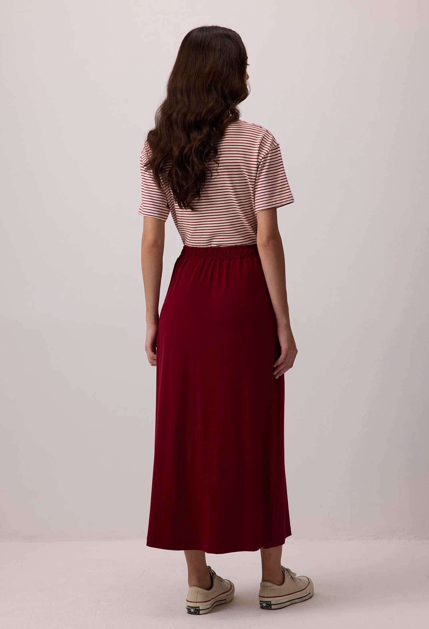 Casual Maxi Slip Skirt - Brand: Touche Prive - Women & Kids, Baby Clothes Wholesale - TheBS Women