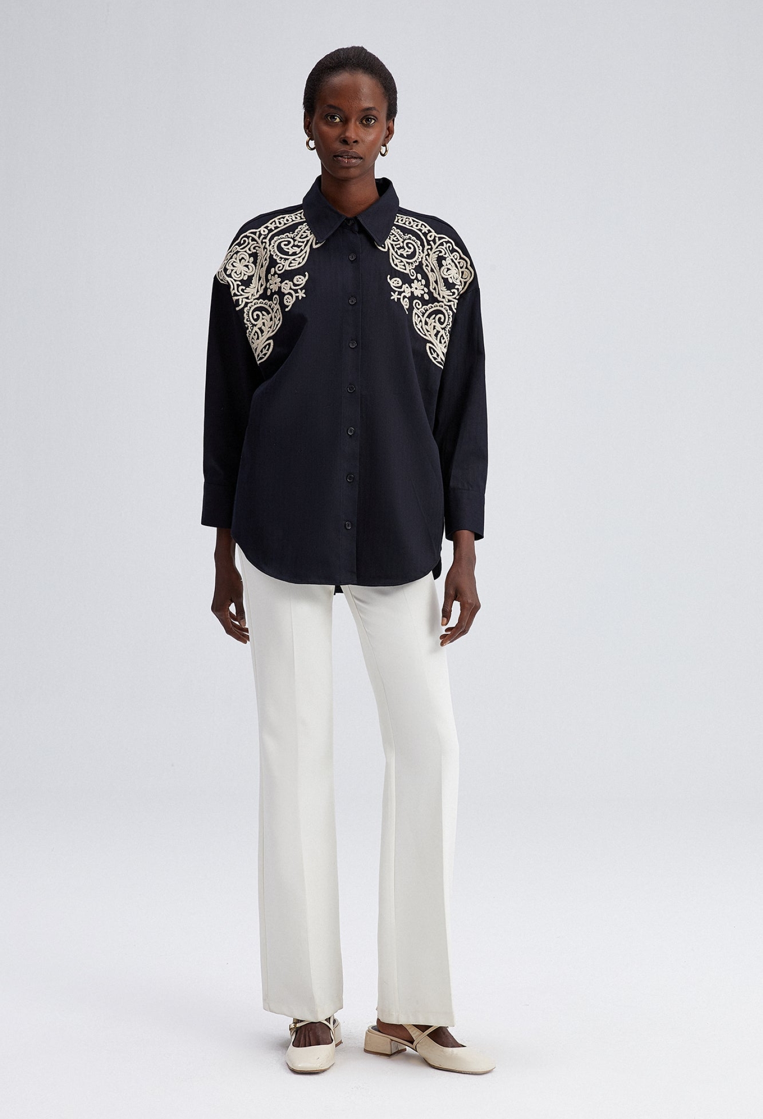 Casual Elegant Formal Shirt - Brand: Touche Prive - Women & Kids, Baby Clothes Wholesale - TheBS Women