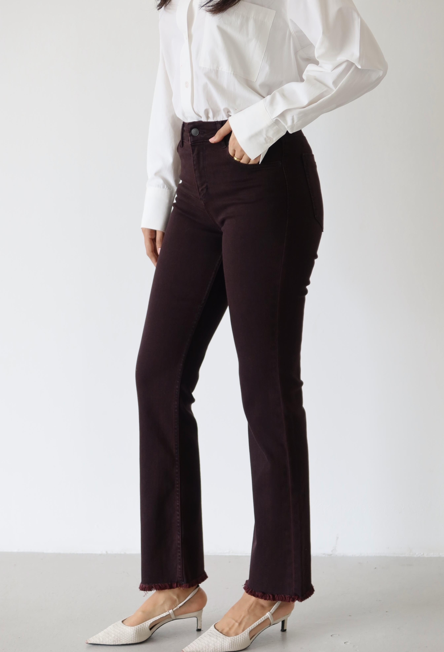 Jeans Bootcut Flare Leg High Waist - Brand: LACARINO - Women & Kids, Baby Clothes Wholesale - TheBS Women