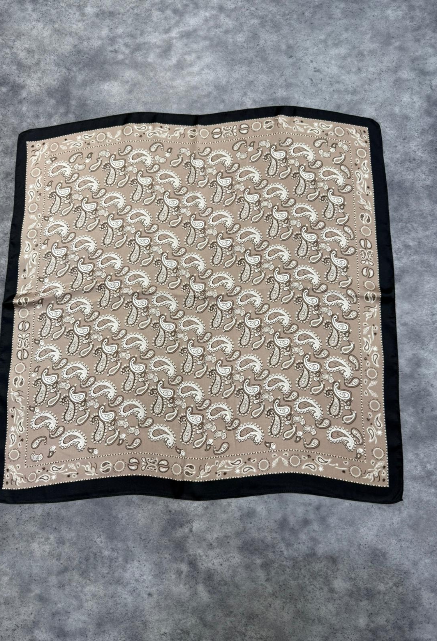 Beige Ethnic Paisley Shawl - Brand: Axesoire - Women & Kids, Baby Clothes Wholesale - TheBS Women