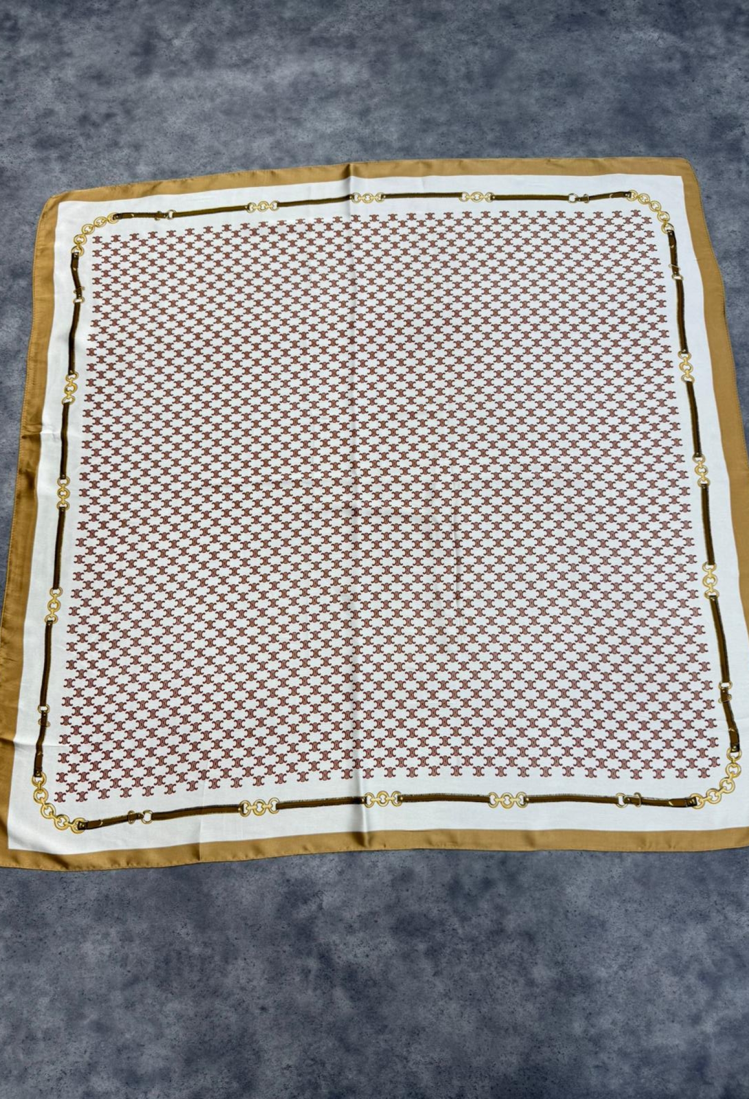 Beige Checkered Elegant Formal Shawl - Brand: Axesoire - Women & Kids, Baby Clothes Wholesale - TheBS Women