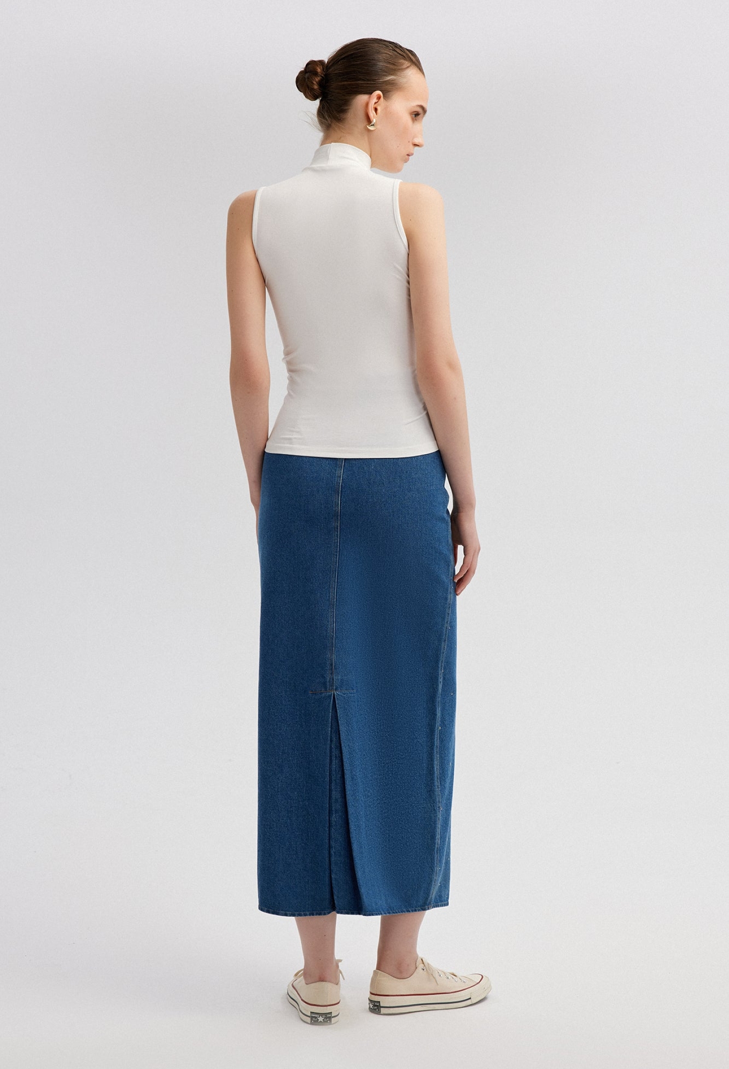 Straight Collar Sleeveless Skirt - Brand: Touche Prive - Women & Kids, Baby Clothes Wholesale - TheBS Women