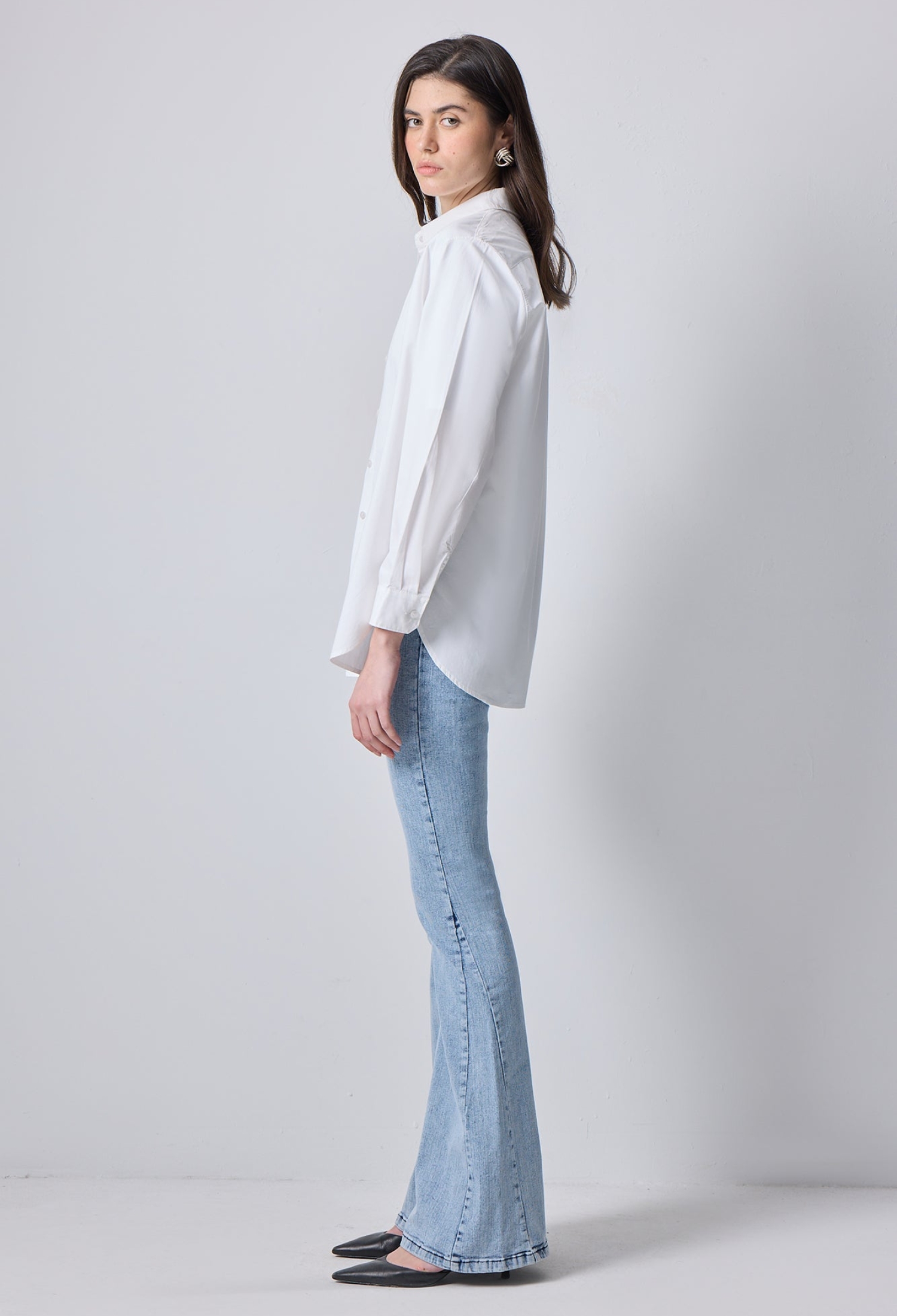 Casual Vintage Streetwear Bootcut Pants - Brand: Touche Prive - Women & Kids, Baby Clothes Wholesale - TheBS Women