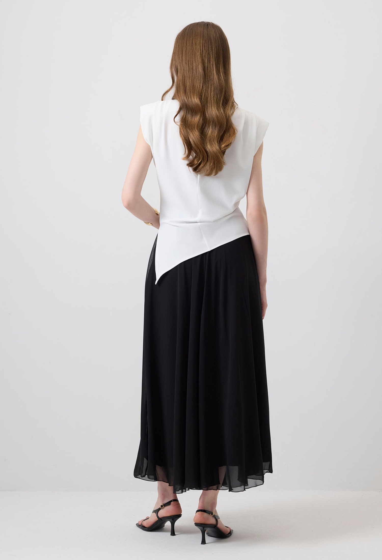 White Elegant Cap Sleeve Blouse - Brand: Touche Prive - Women & Kids, Baby Clothes Wholesale - TheBS Women