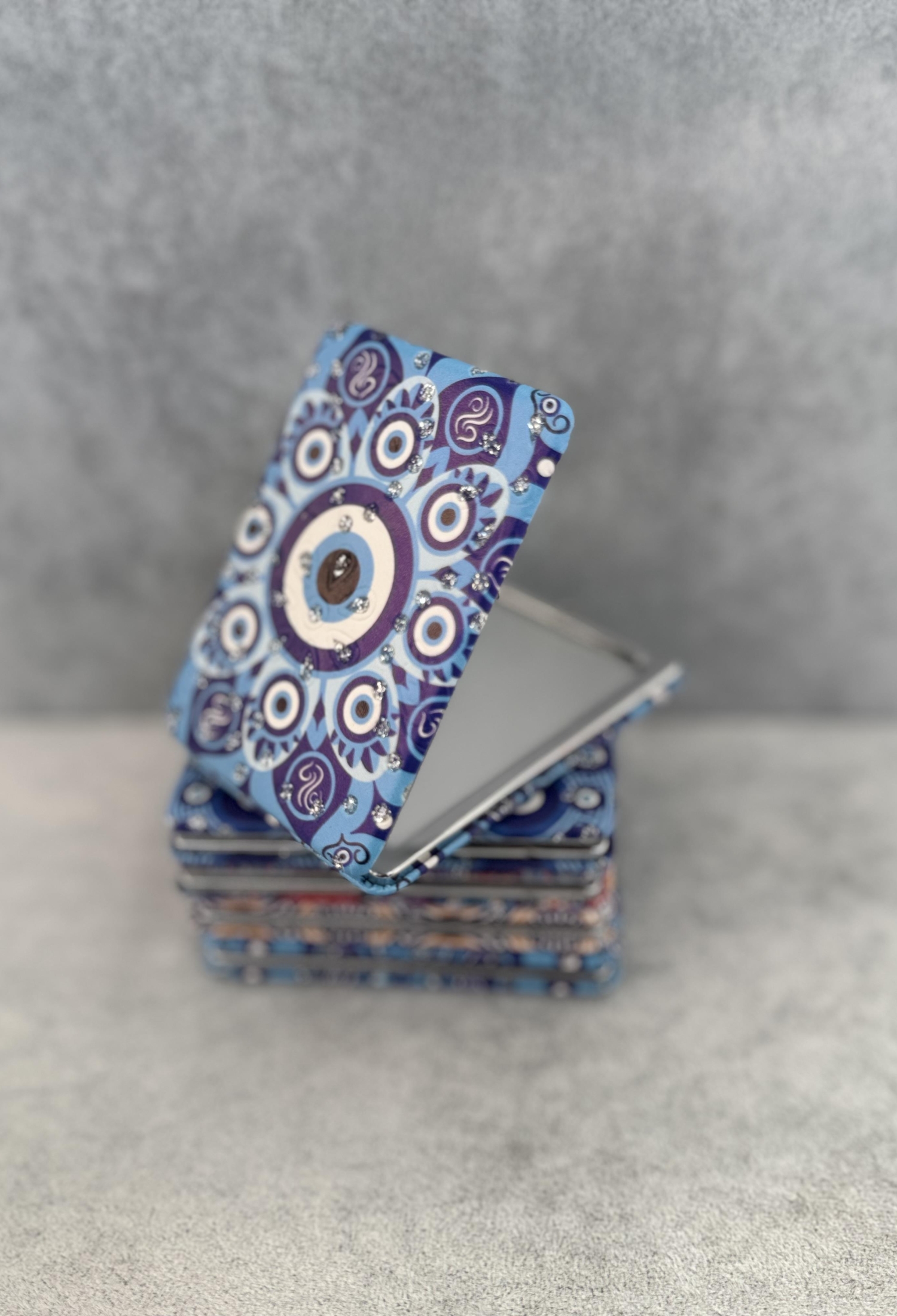 Bag/Pocket Mirror - Blue - Brand: Hulya Keser - Women & Kids, Baby Clothes Wholesale - TheBS Women