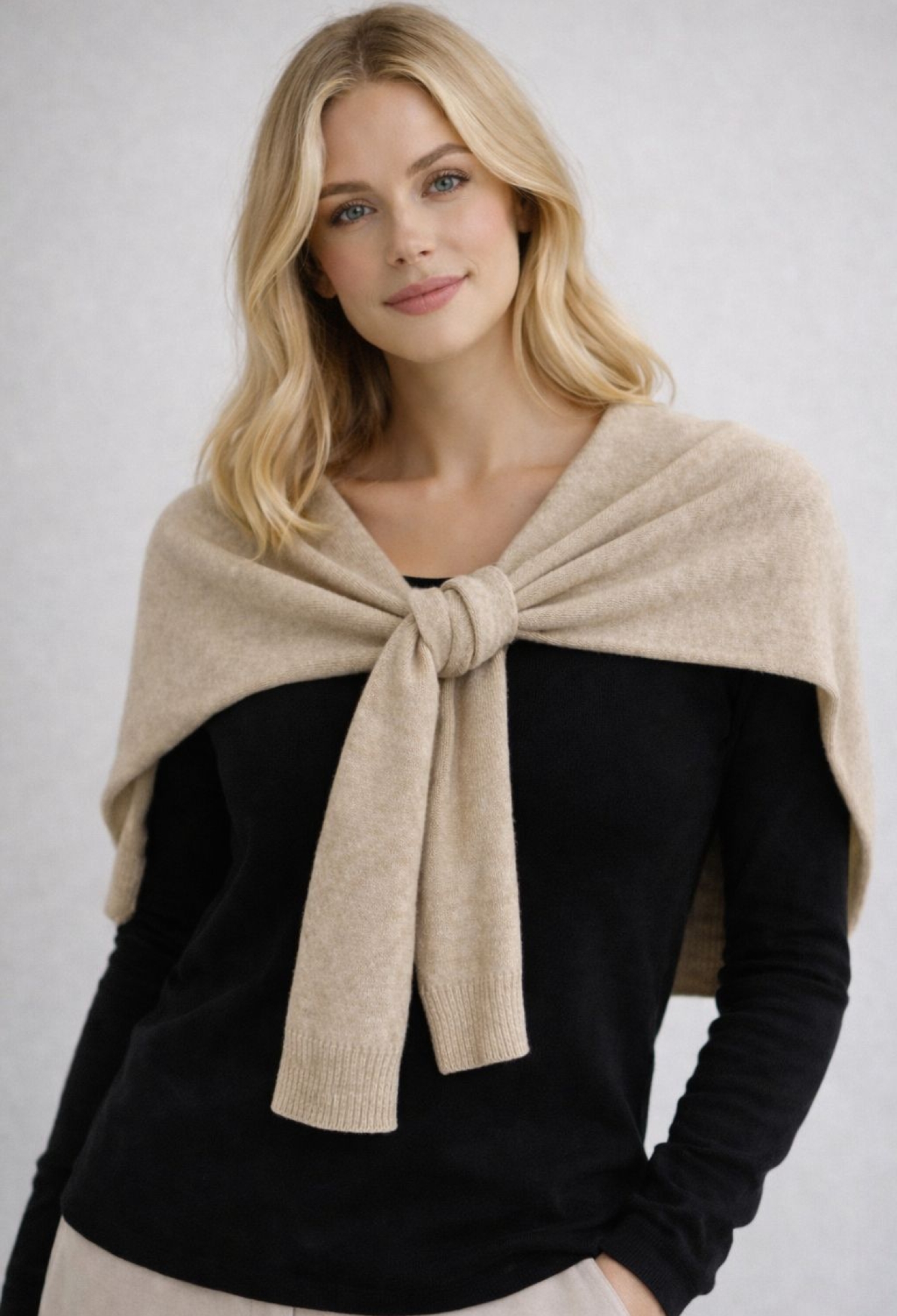 Casual Elegant Modest Preppy Shawl For Work & Evening - Brand: Axesoire - Women & Kids, Baby Clothes Wholesale - TheBS Women
