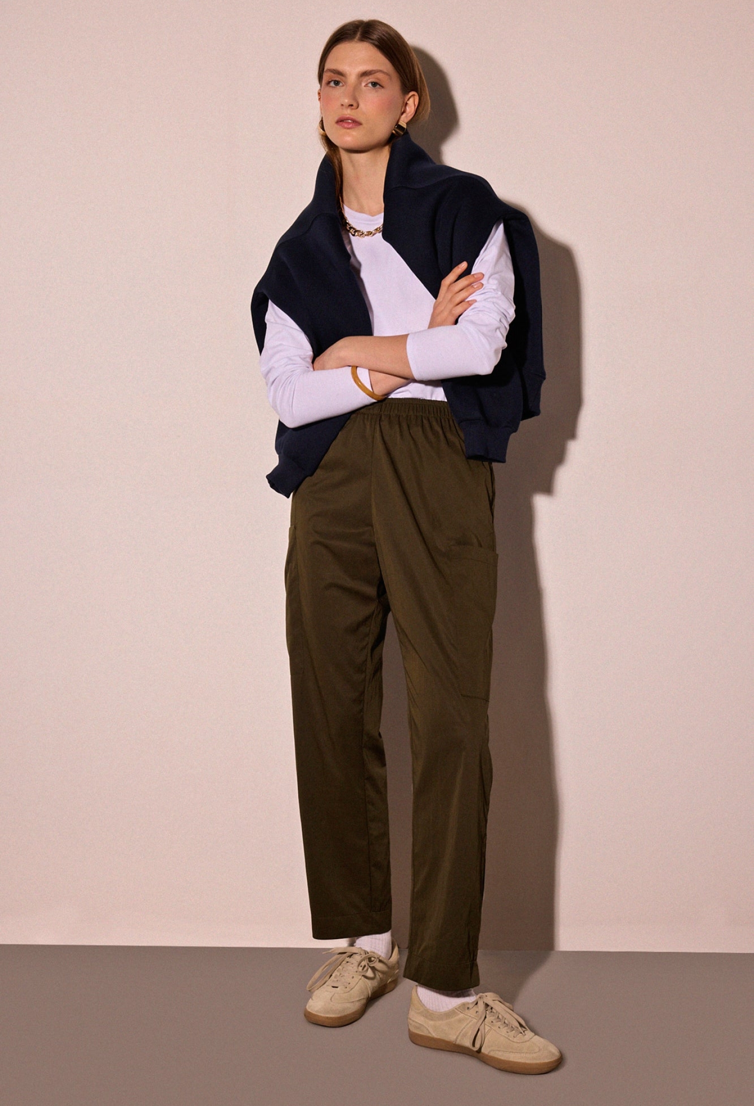 Green Casual Streetwear Cargo Pants - Brand: Touche Prive - Women & Kids, Baby Clothes Wholesale - TheBS Women