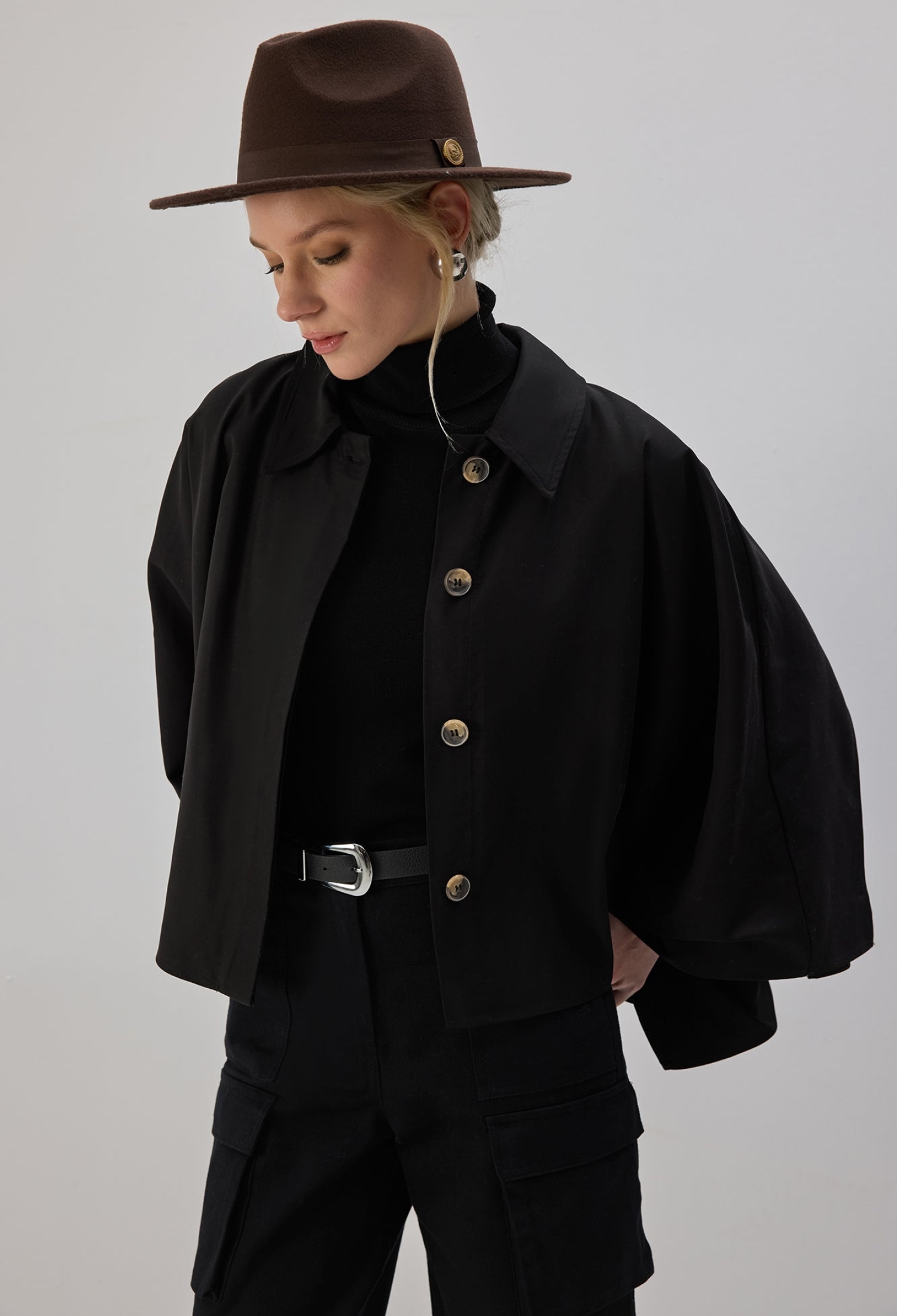 Casual Elegant Poncho - Brand: Touche Prive - Women & Kids, Baby Clothes Wholesale - TheBS Women