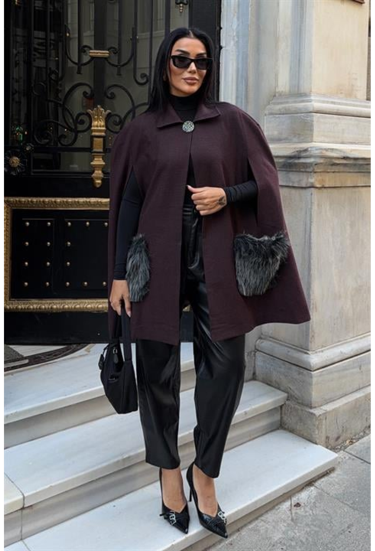 Elegant Poncho - Brand: Sobe Istanbul - Women & Kids, Baby Clothes Wholesale - TheBS Women