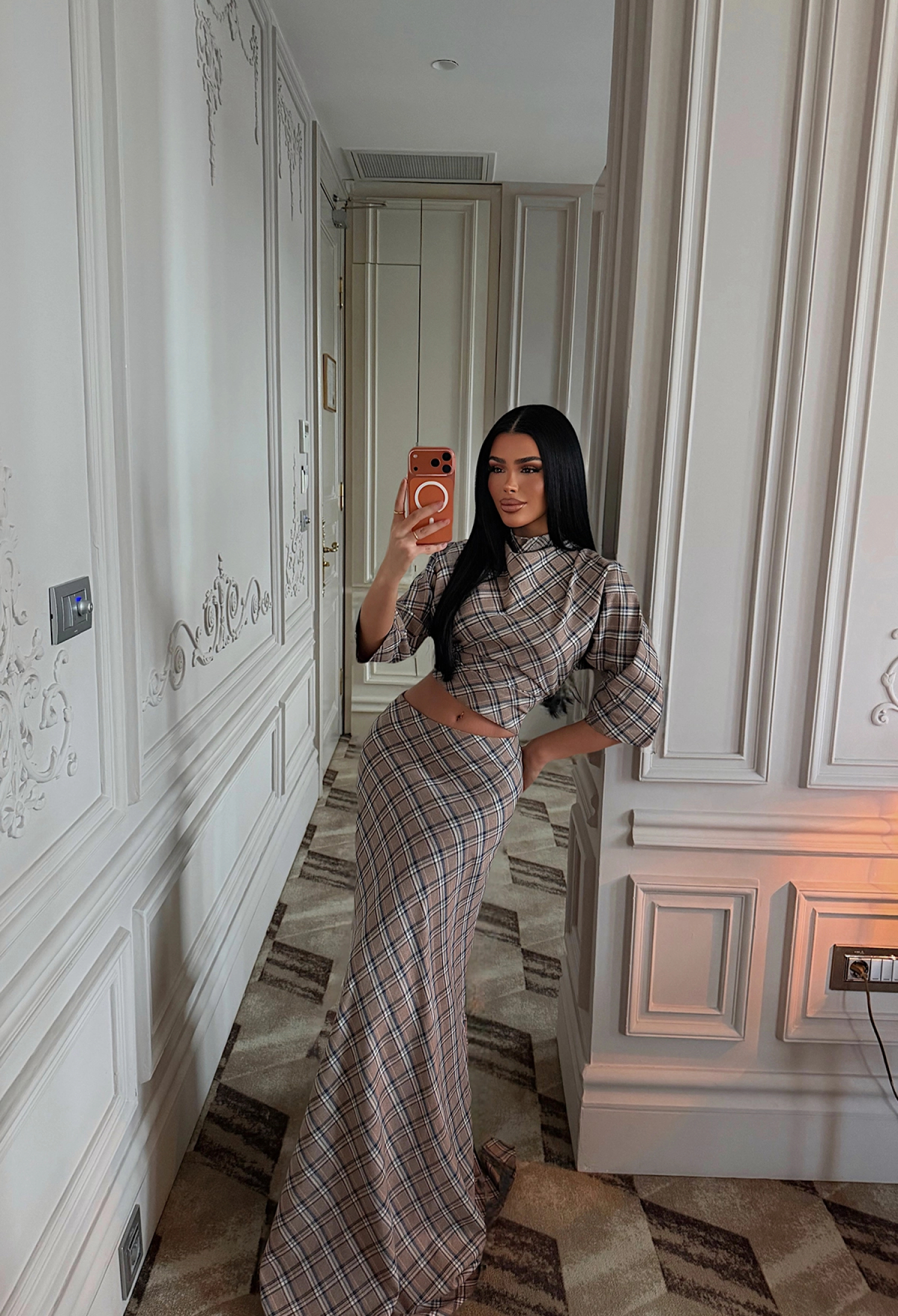 Elegant Fitted Mermaid Maxi Set - Brand: EYYO ATELIER - Women & Kids, Baby Clothes Wholesale - TheBS Women