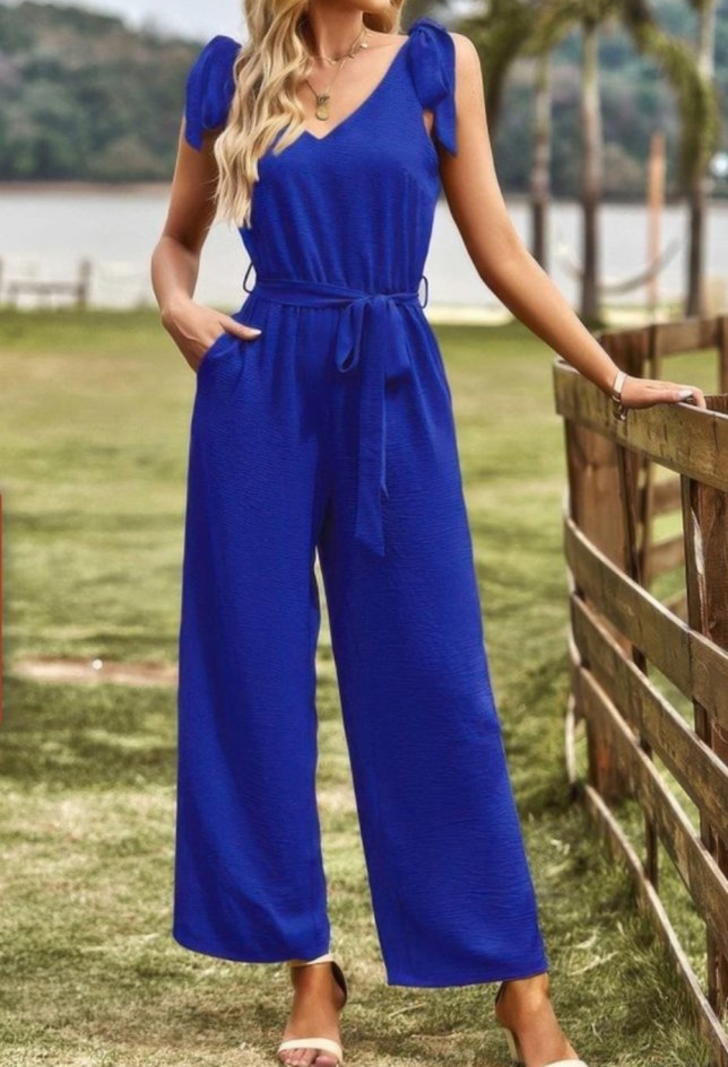 Casual Elegant Cute Sleeveless Puff Sleeve Jumpsuit - Brand: Janes - Women & Kids, Baby Clothes Wholesale - TheBS Women