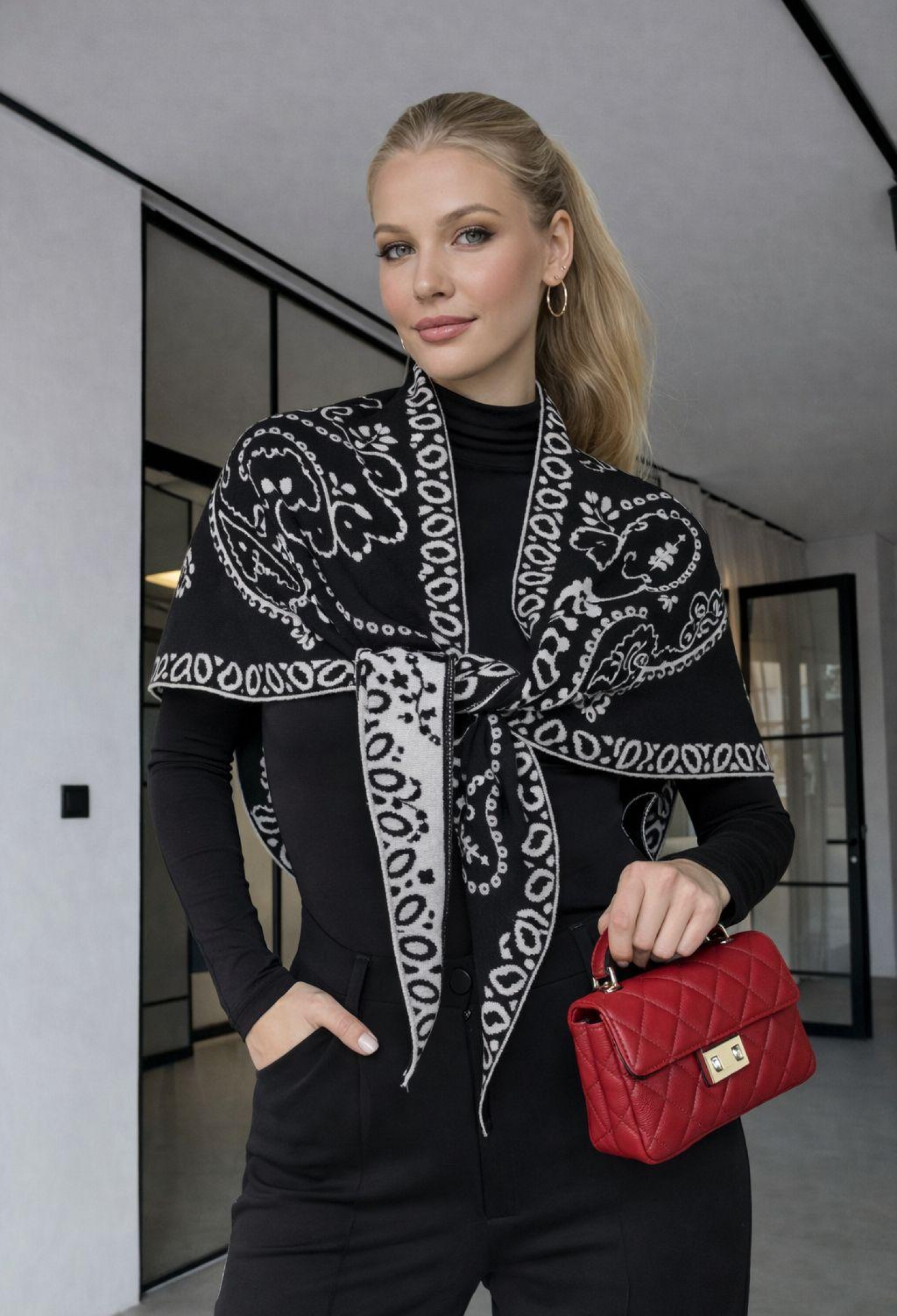 Paisley Ethnic Shawl For All Occasions - Brand: Axesoire - Women & Kids, Baby Clothes Wholesale - TheBS Women