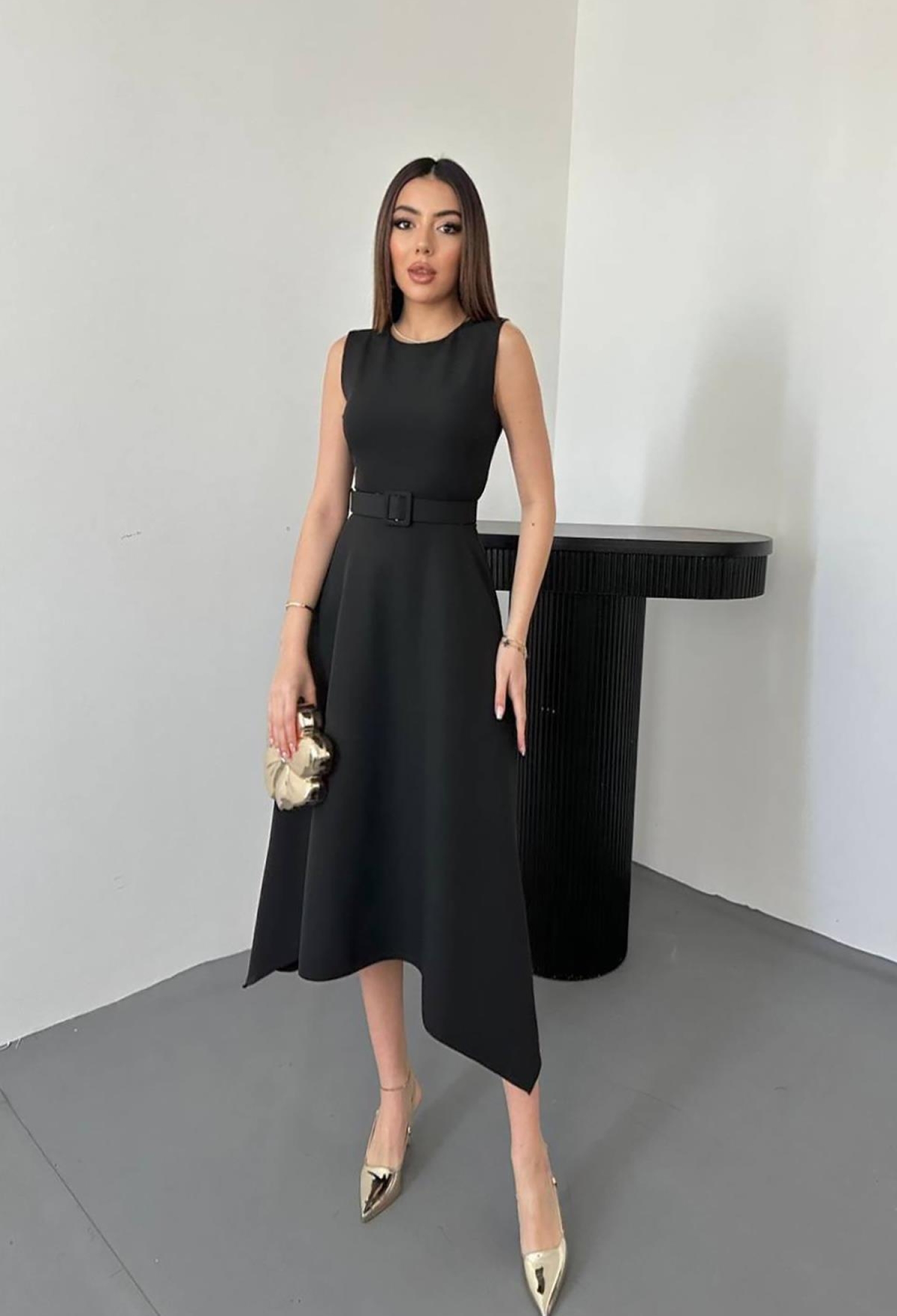 Elegant Fit And Flare Dress - Brand: Elisa - Women & Kids, Baby Clothes Wholesale - TheBS Women